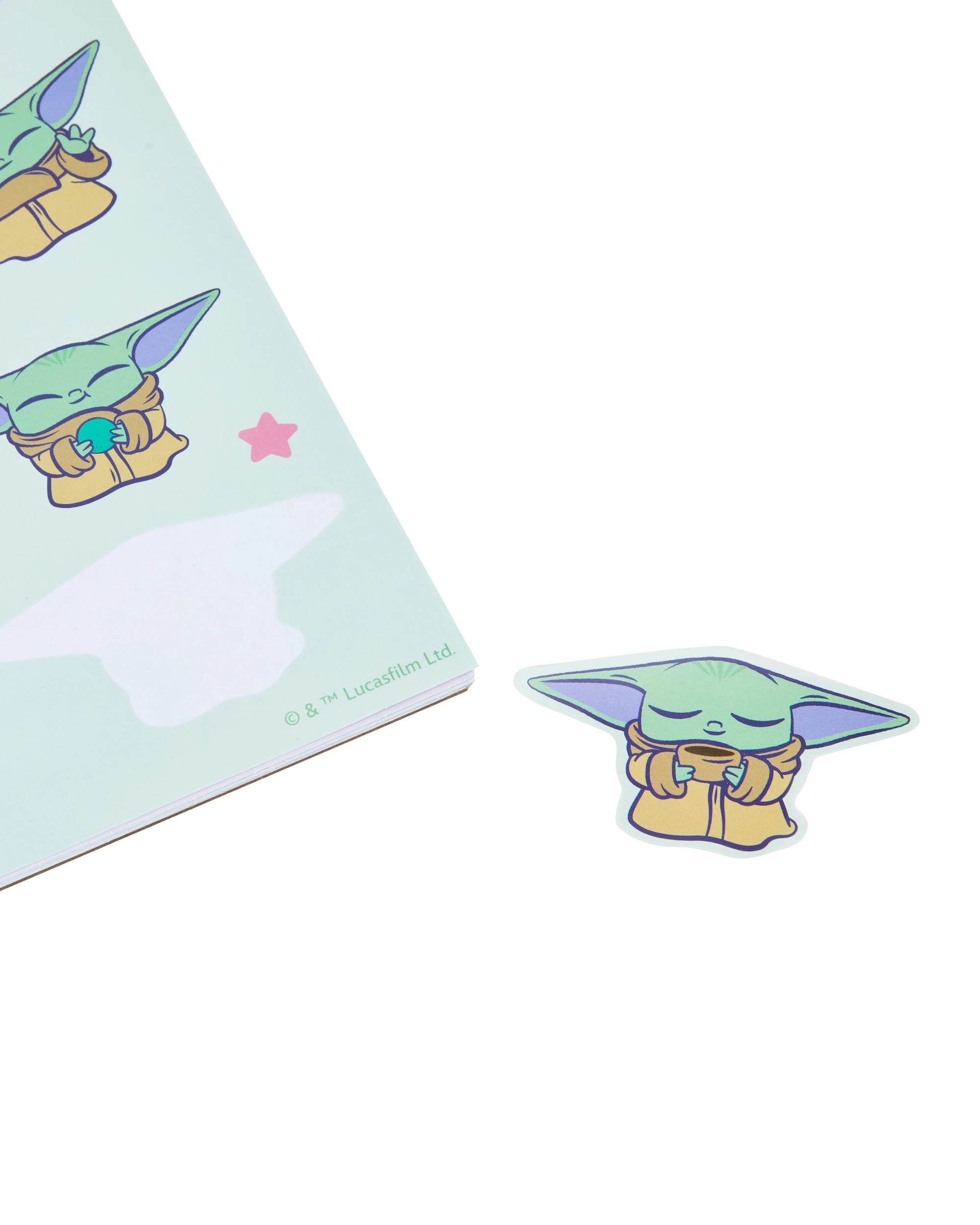 5 Disney Star Wars Grogu Sticker Pack, 5 of 6