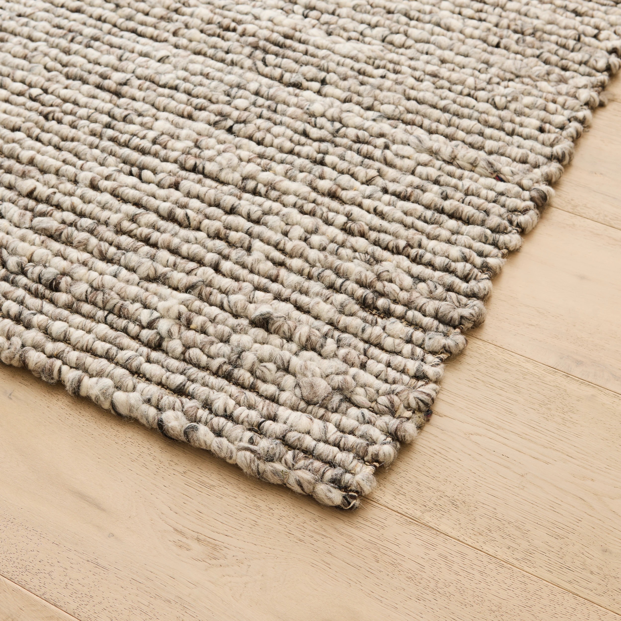 2 Grayson Wool Rich Rug - Grey, Large - 235cm x 160cm, 2 of 6