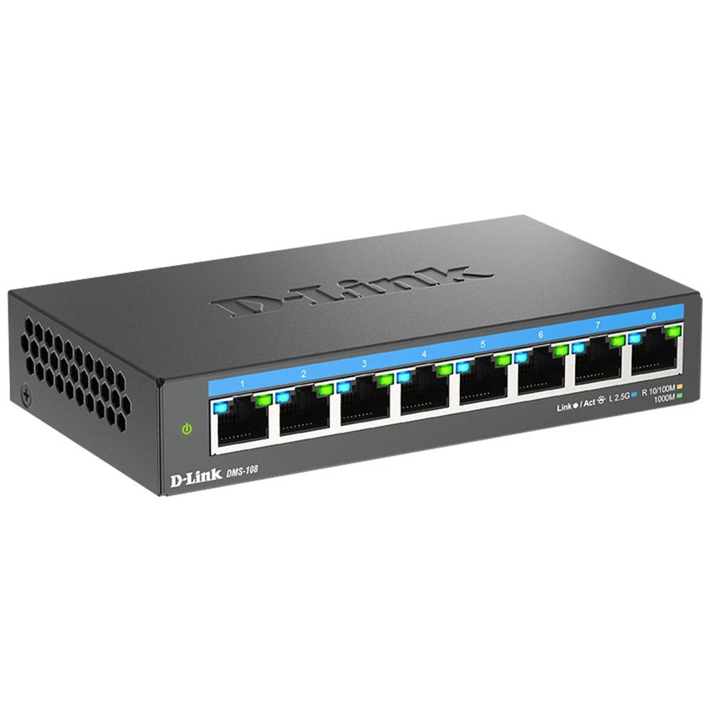 3 D-Link 8-Port Desktop Switch DMS-108, 3 of 4