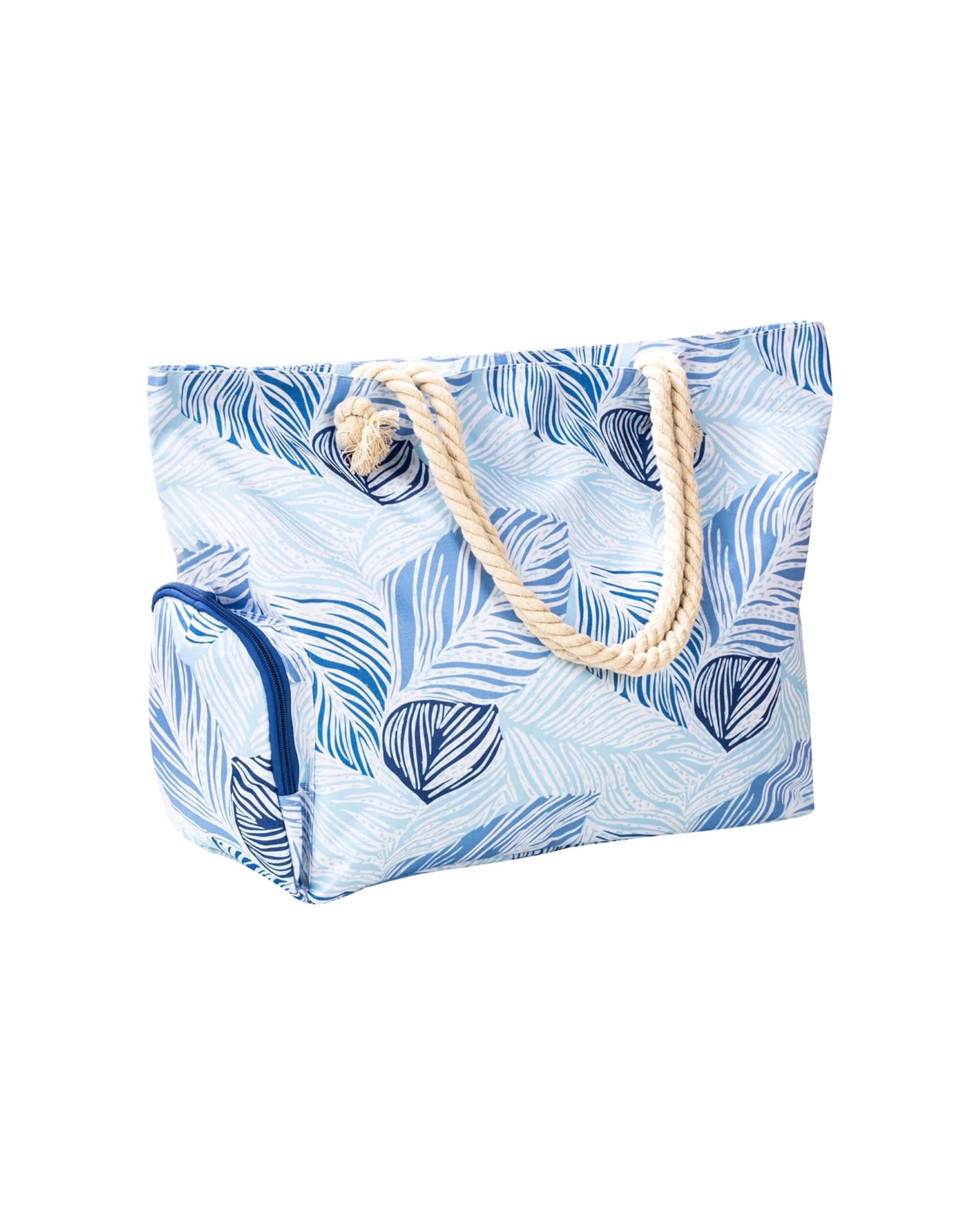 1 Porta Oceana Picnic 58cm Bag Travel Storage Water Resistant Multiple Pock Coastal - Pattern, 1 of 7