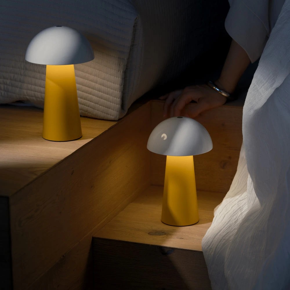 2 Kreafunk Bello Lamp, Portable And Rechargeable - Mango Burst - Orange, 2 of 4