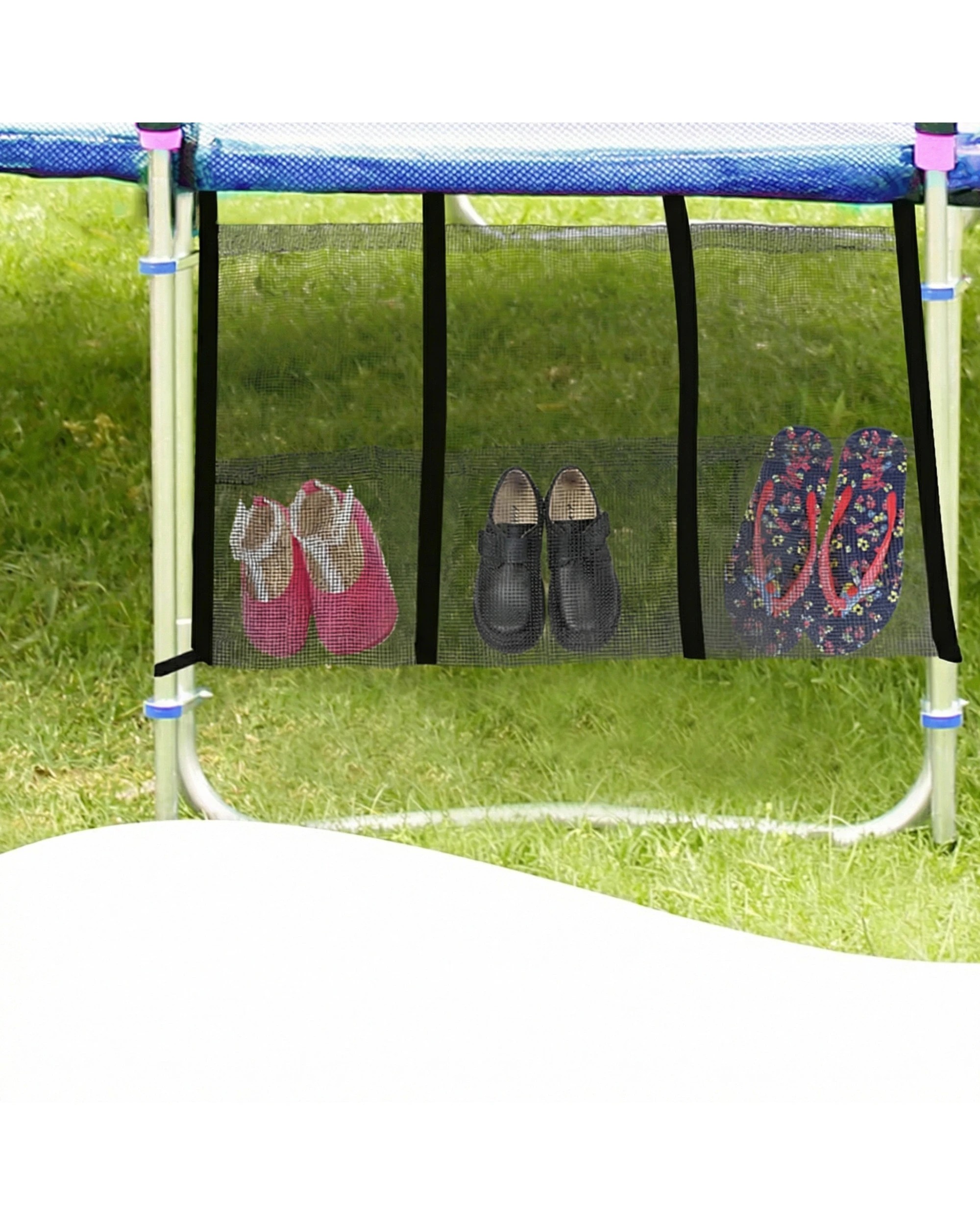 2 Kahuna Blizzard 10 ft Trampoline with Net - Pink, 2 of 10