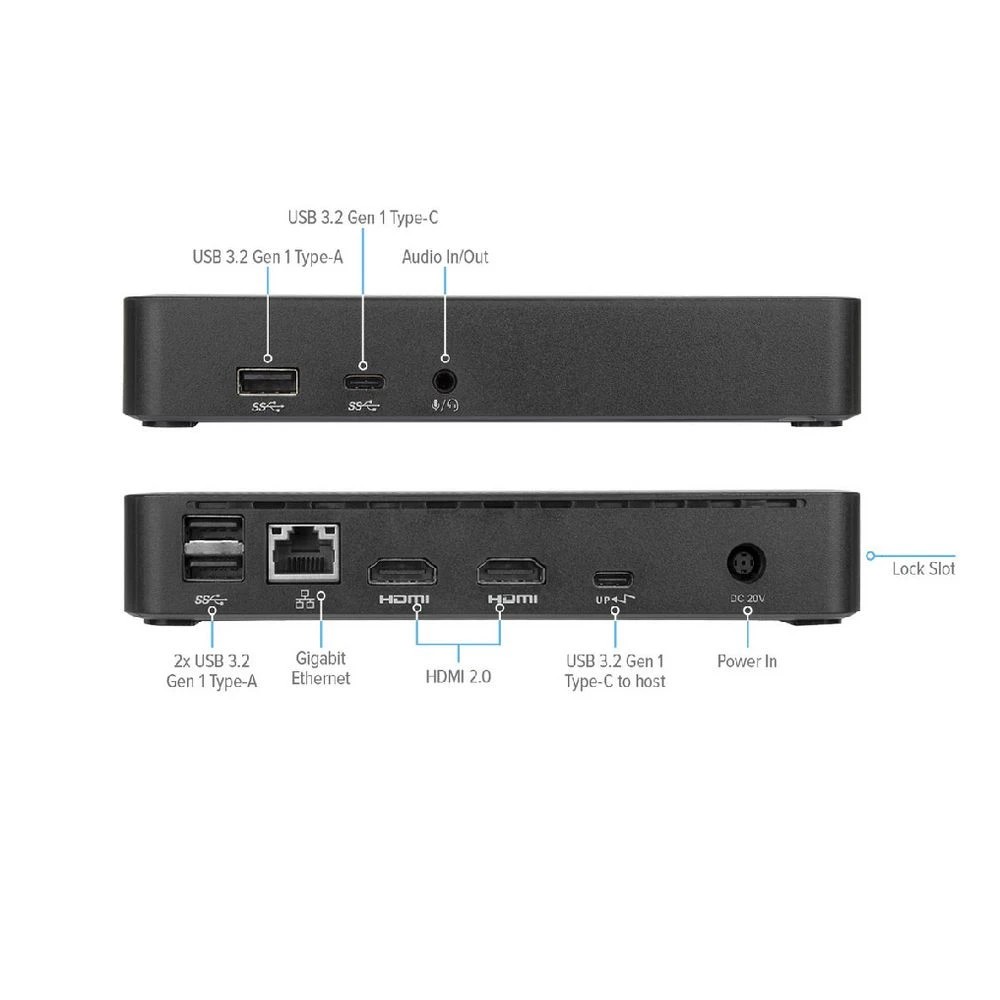 3 Targus 65W USB-C  Docking Station DV4K, 3 of 10