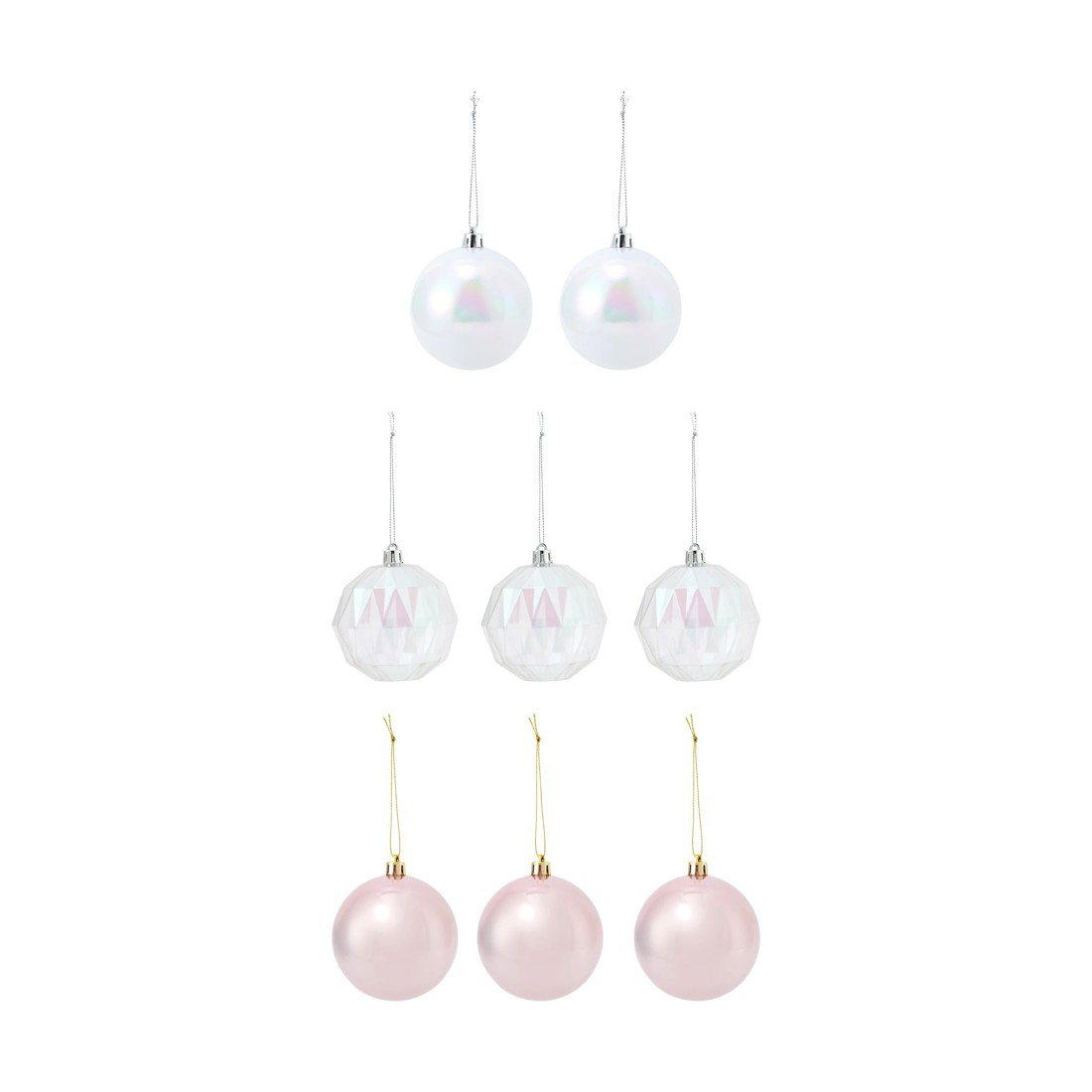 2 8 Pack 8cm Whimsy Baubles, 2 of 7