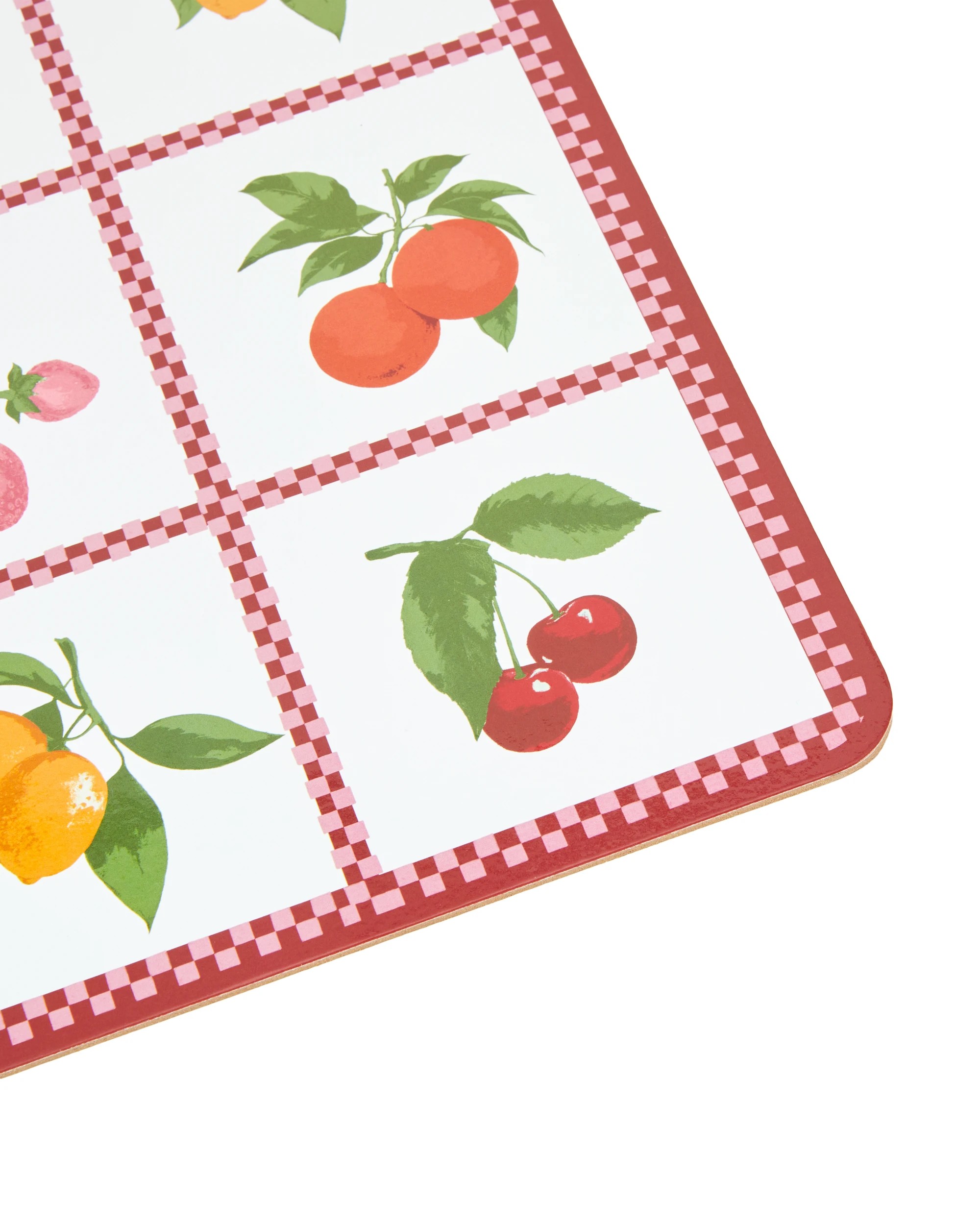 2 Fruit Corkback Placemat, 2 of 3
