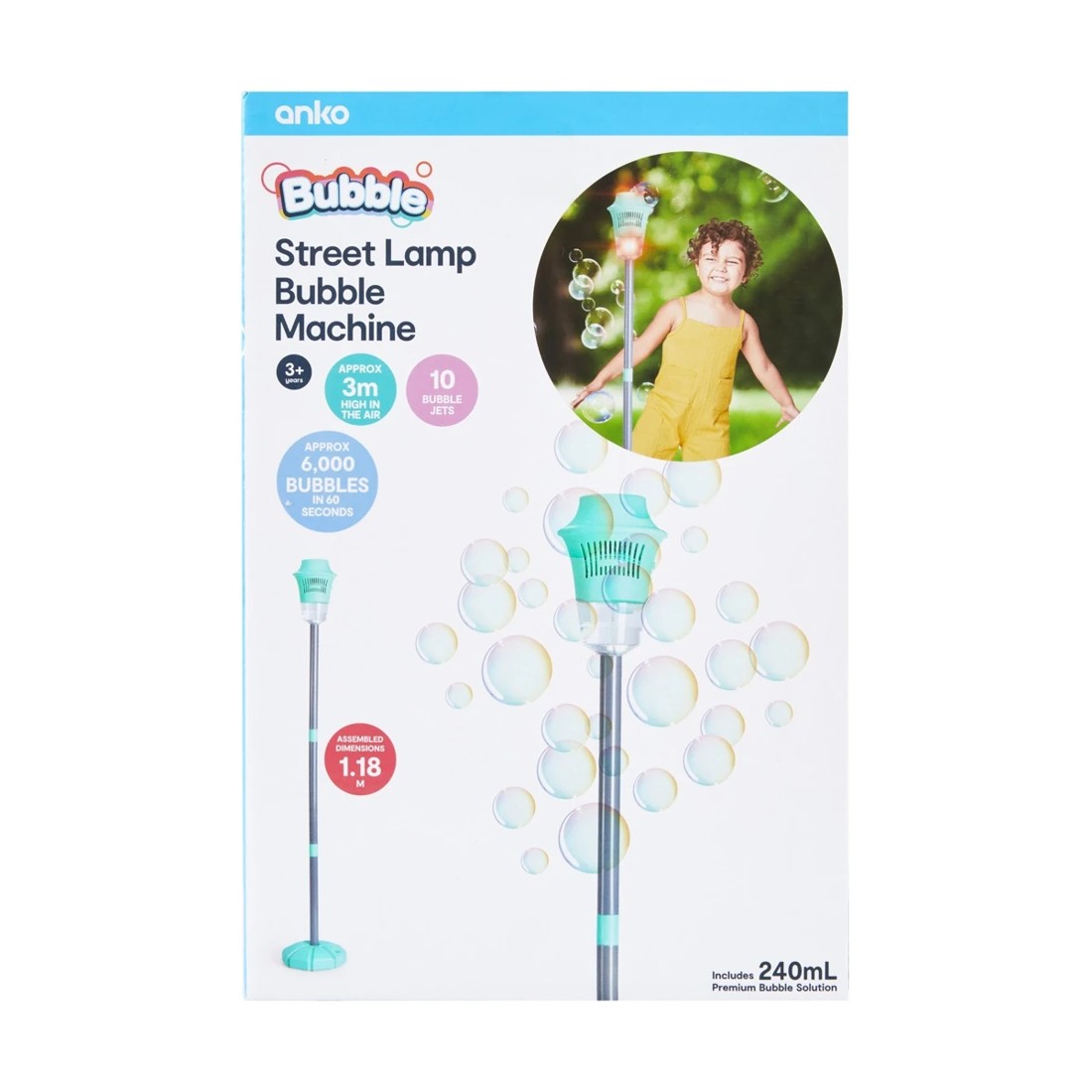 10 Street Lamp Bubble Machine, 10 of 10