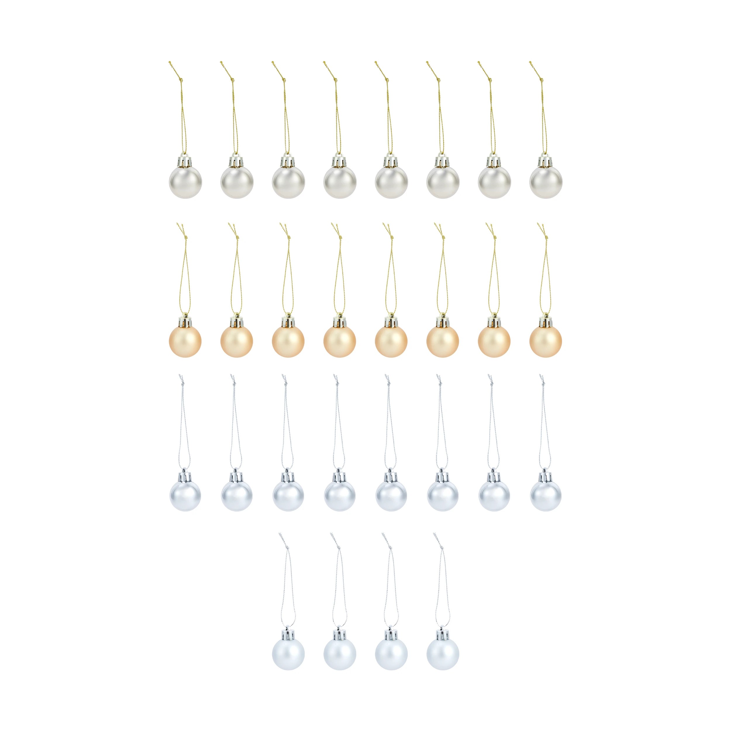 2 28 Pack 3cm Luxury Baubles, 2 of 8