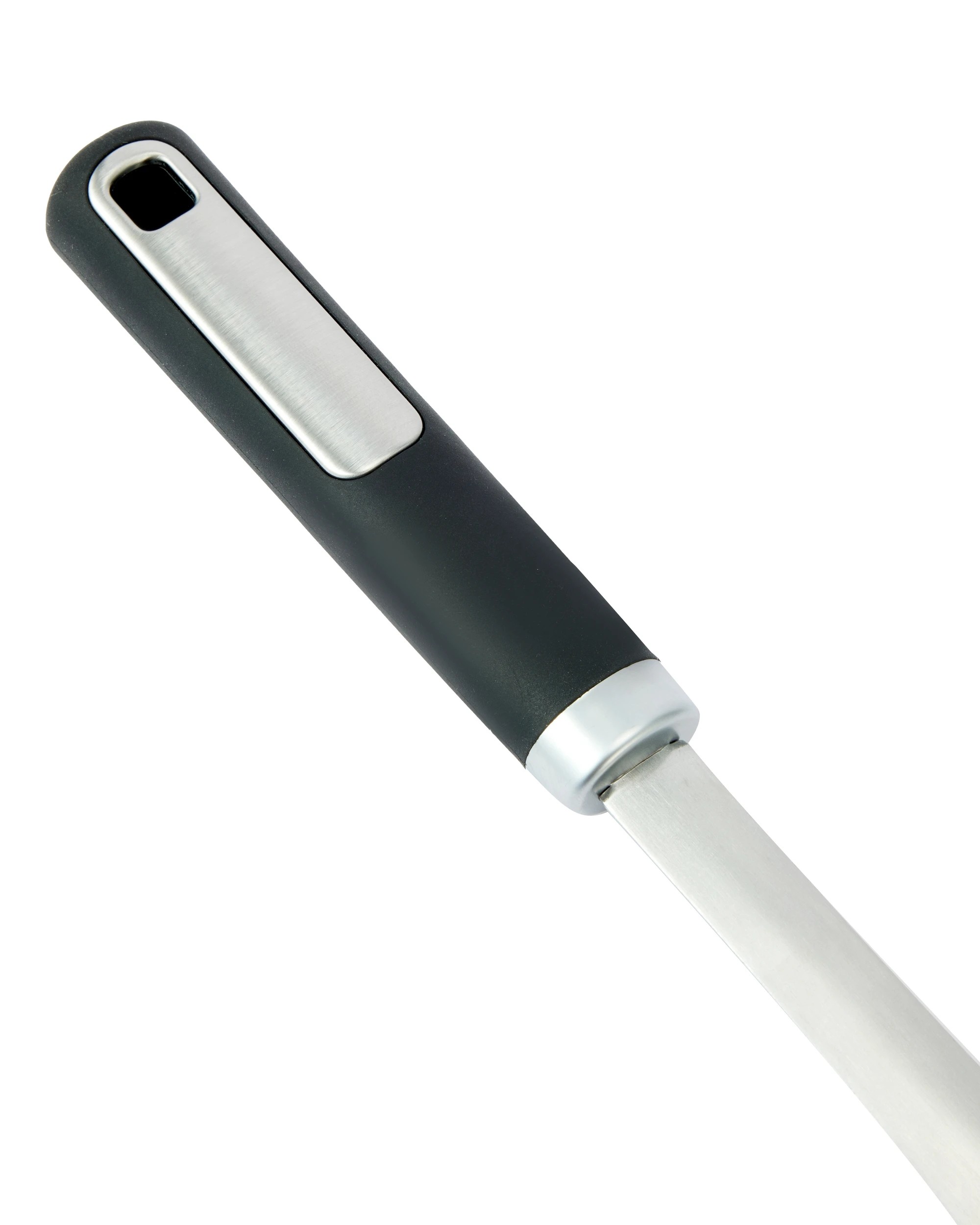 3 Silicone & Stainless Steel Large Slotted Turner with Soft Touch Handle, 3 of 5