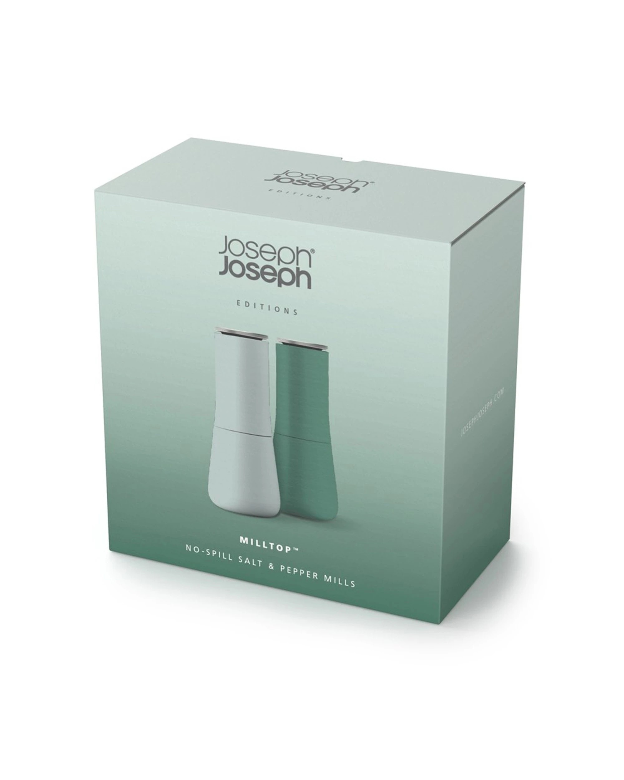 4 Joseph Joseph Milltop Salt & Pepper Set Editions Sage, 4 of 5