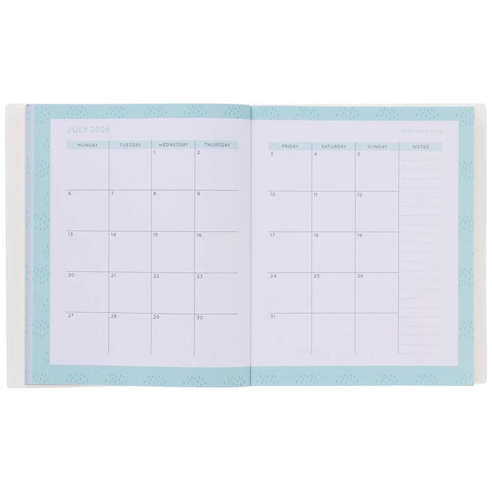 7 Otto Whimsy Diary FY26/27 White, 7 of 8
