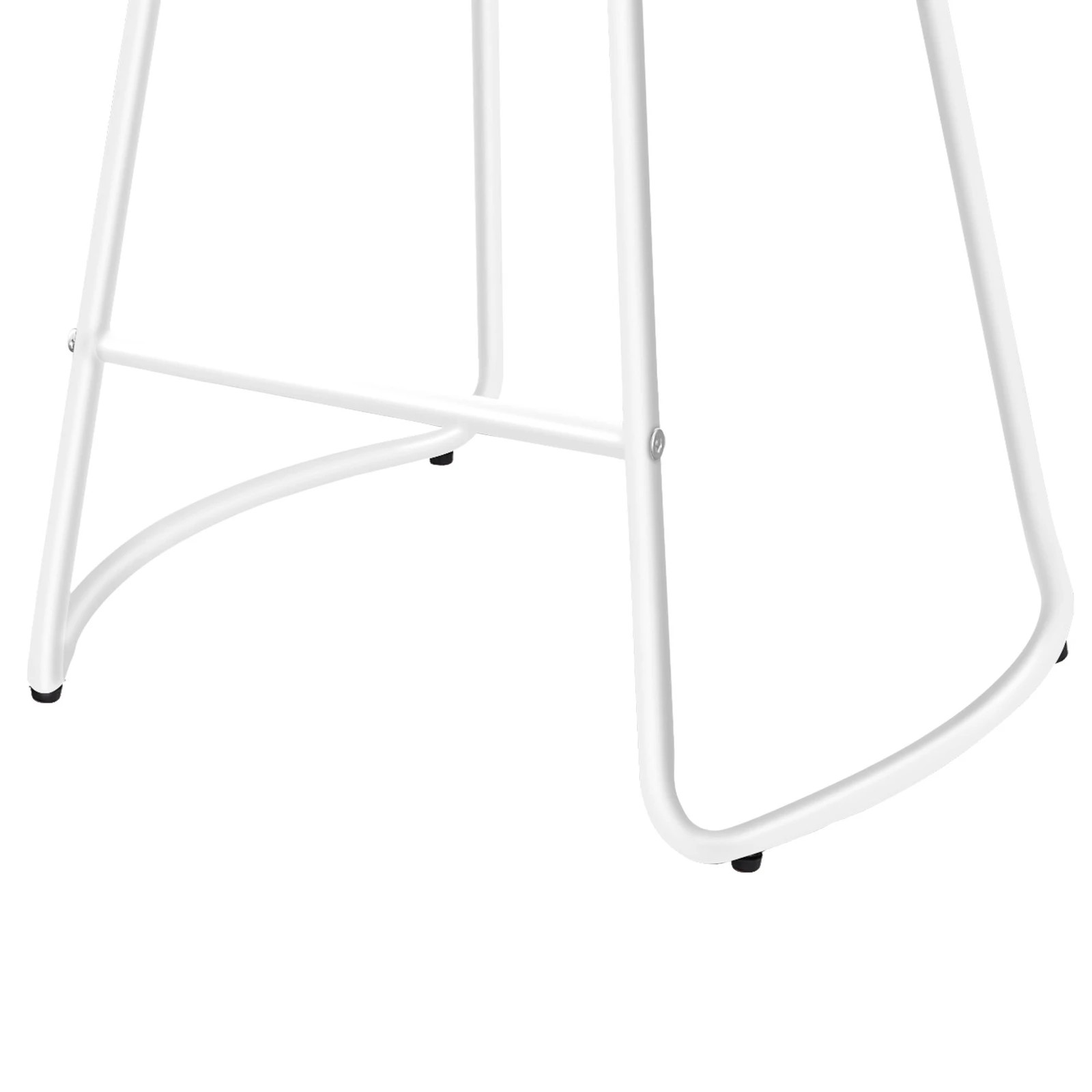 8 Alfordson 2x Bar Stools 65cm Tractor Kitchen Wooden Vintage Chair - Natural, 8 of 10