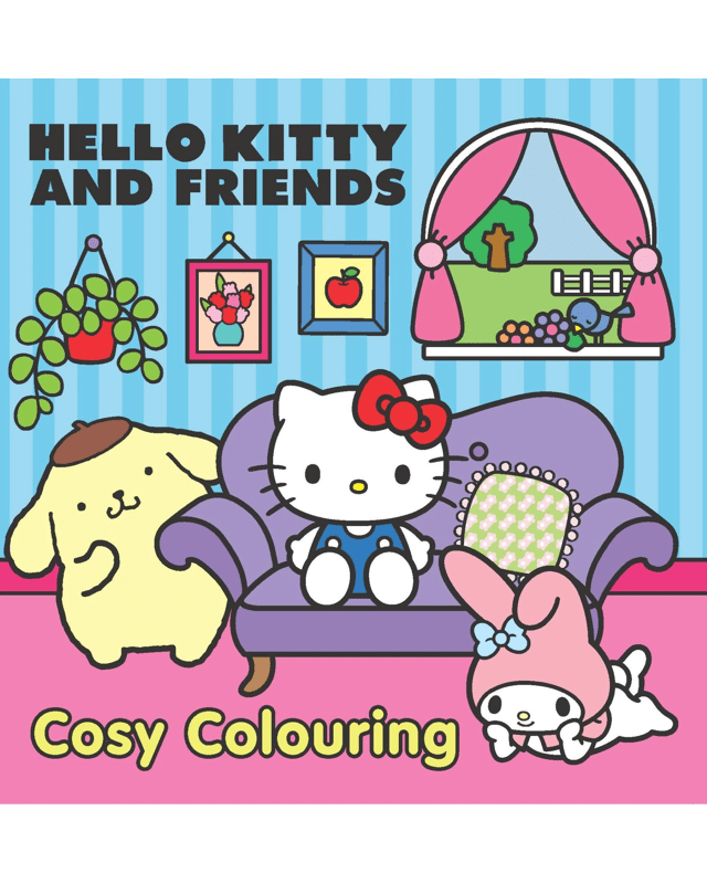 Cosy Colouring: Hello Kitty and Friends - 