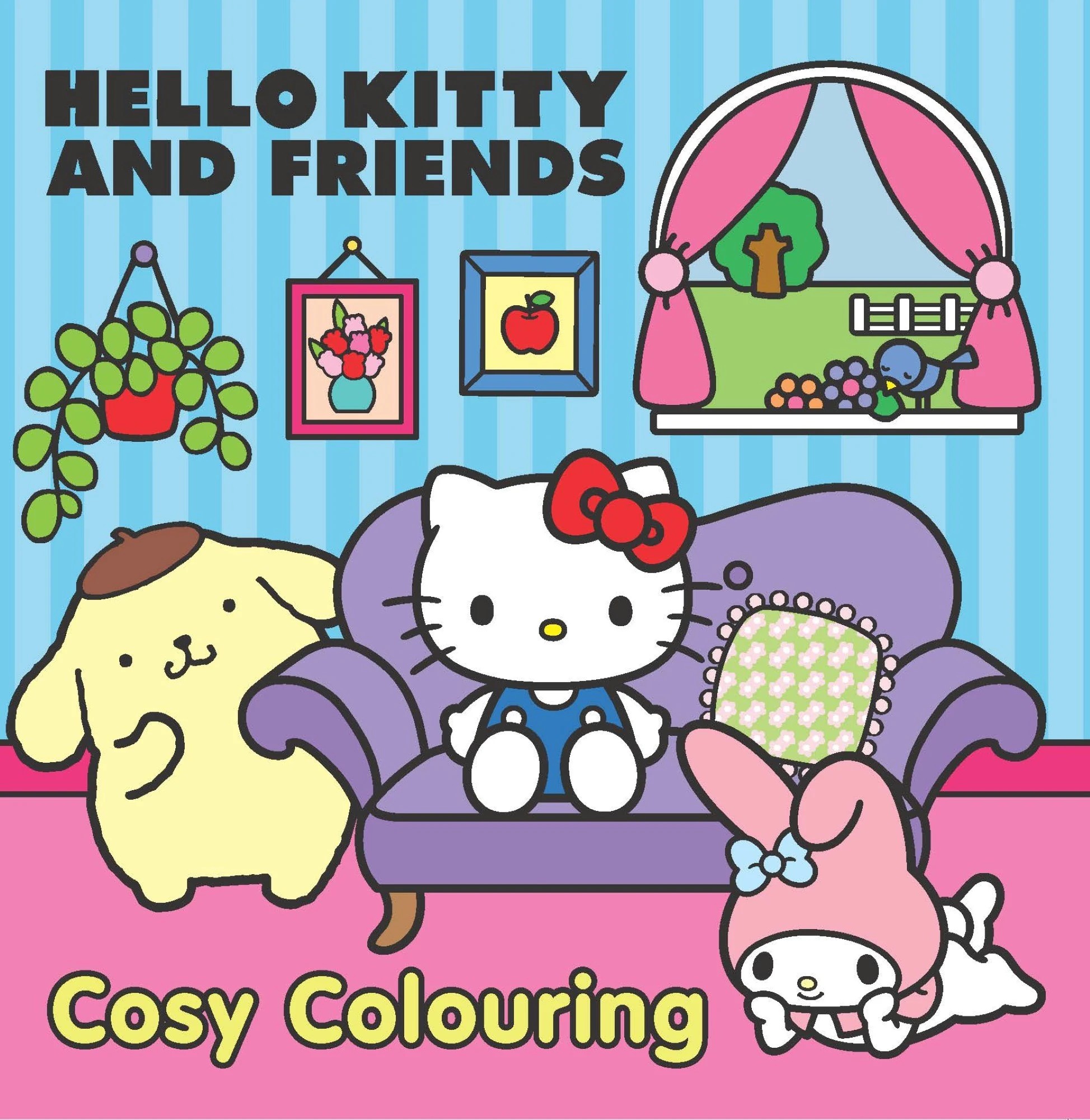 1 Cosy Colouring: Hello Kitty and Friends - Book, 1 of 3