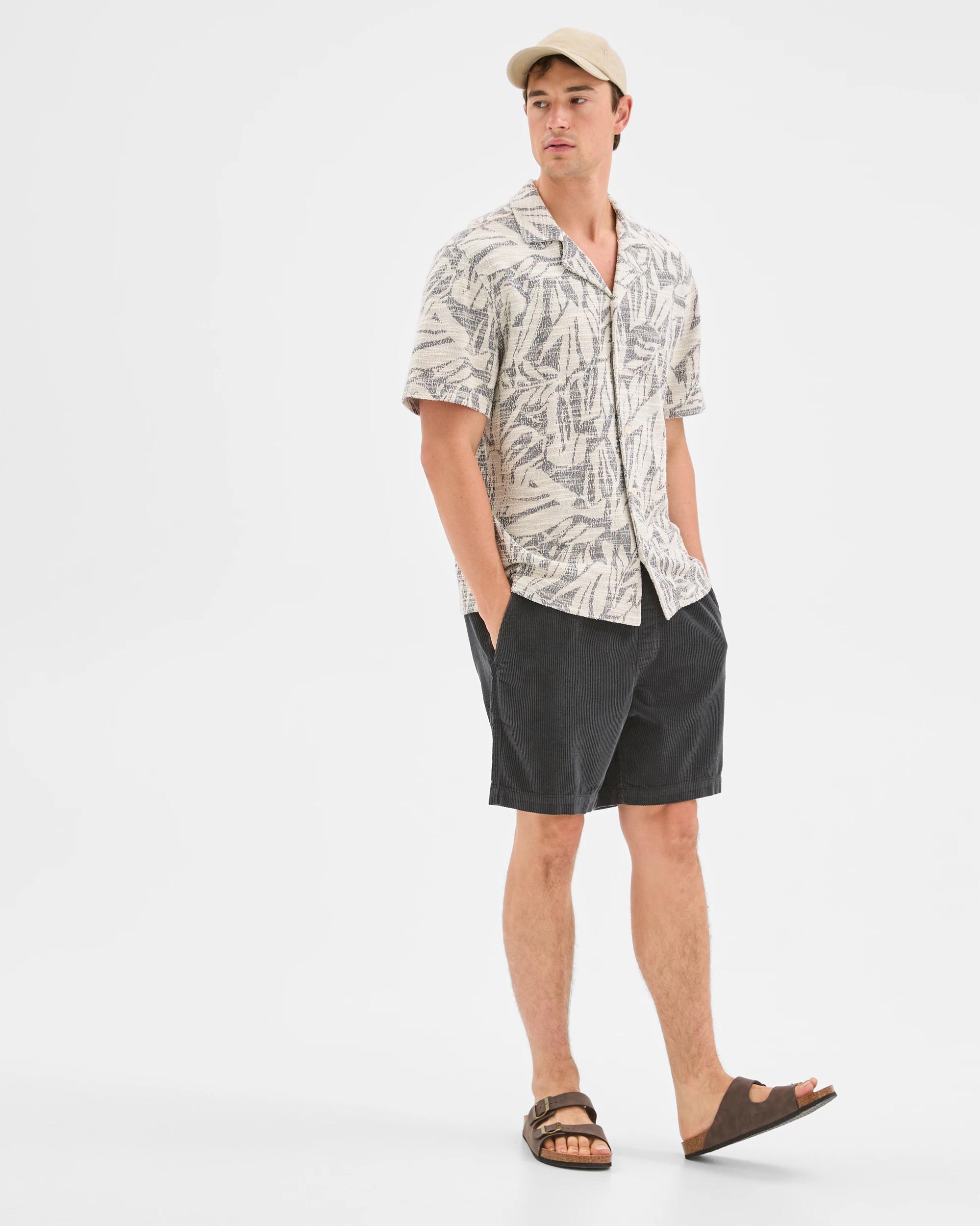 2 Commons Australian Cotton Blend Jacquard Resort Shirt , 2 of 6