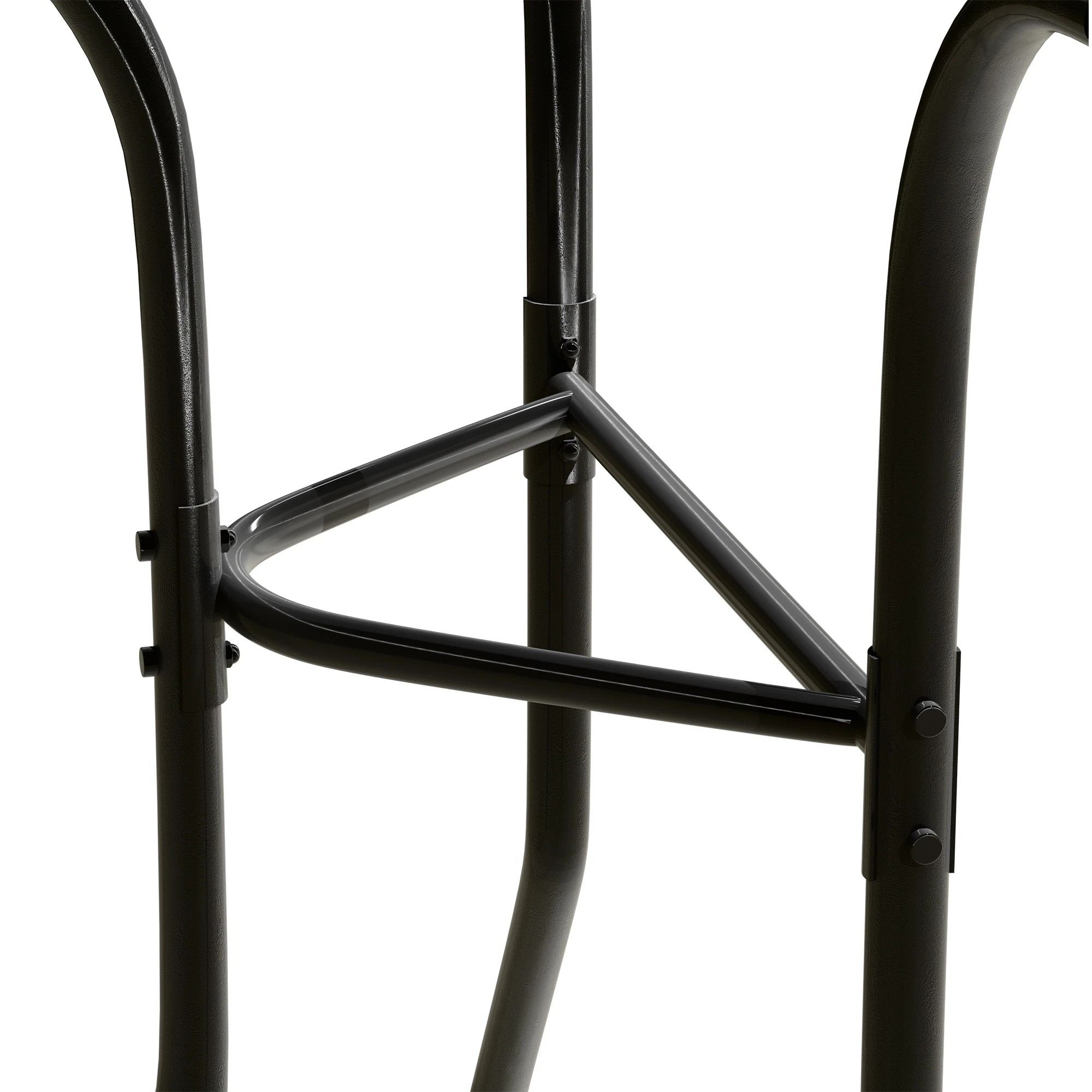 9 Alfordson Outdoor Furniture Patio Side Coffee Table Garden Glass Metal - Black, 9 of 10