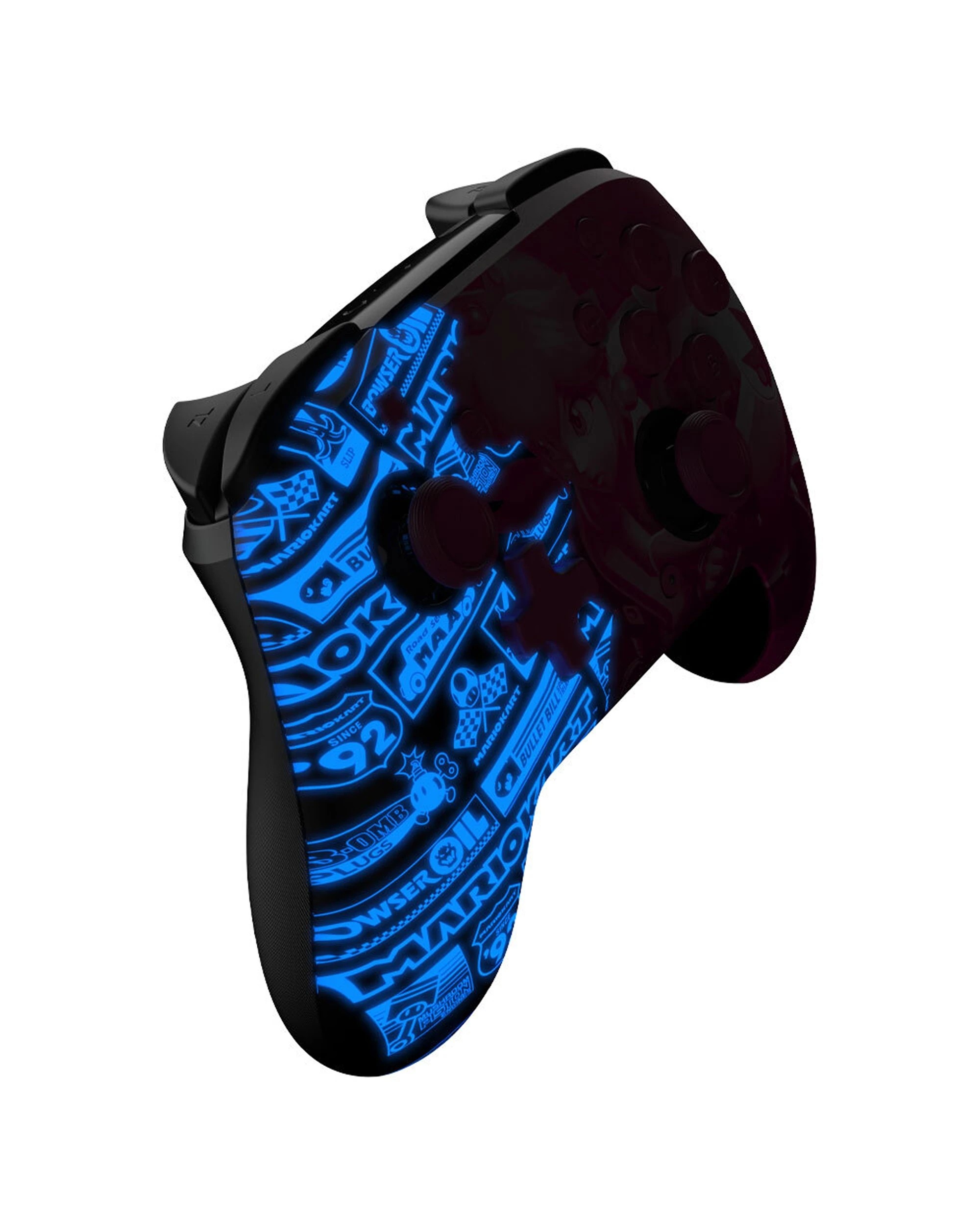 3 Nintendo Switch Rematch Glow Wireless Gaming Controller: Grand Prix Peach - Pink, 3 of 4