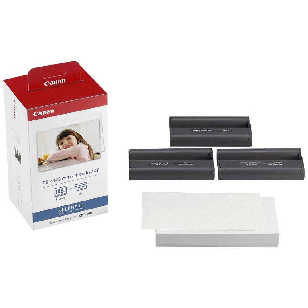 3 Canon SELPHY KP-108IN Color Ink/Paper Set 108 Sheets, 3 of 5