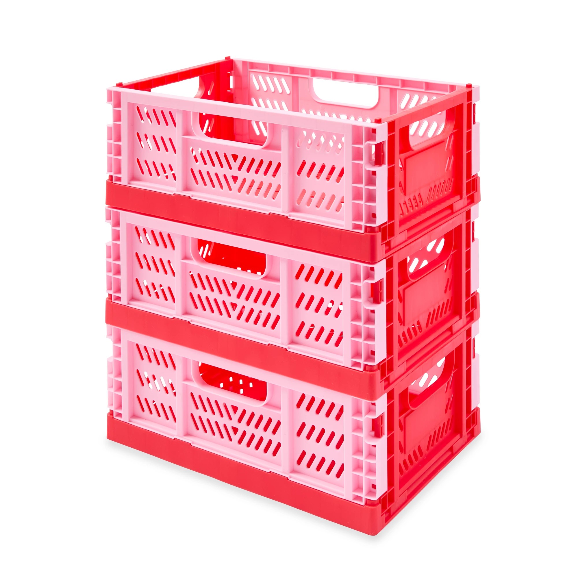 9 5L Collapsible Crate - Small, Red, 9 of 10