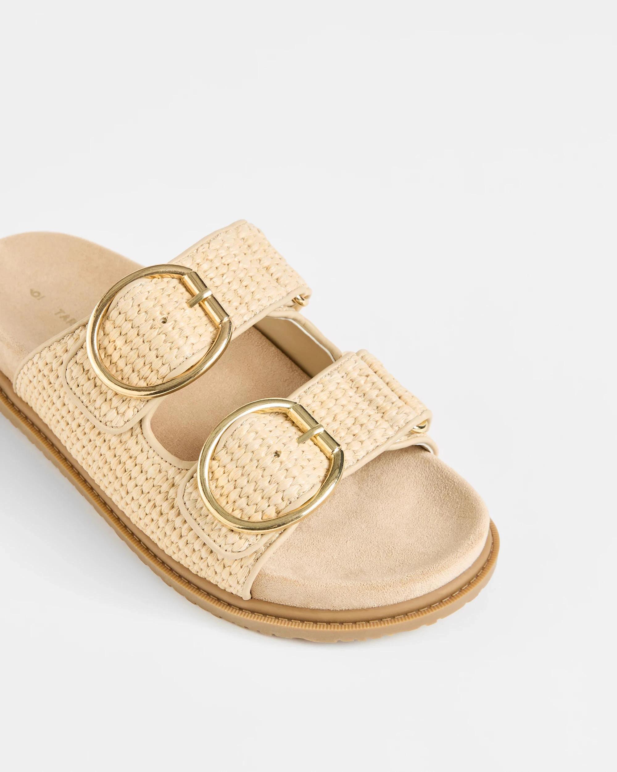 2 Target Woman Womens Textured Strap Moulded Sandal - Talia NATURAL, 2 of 3