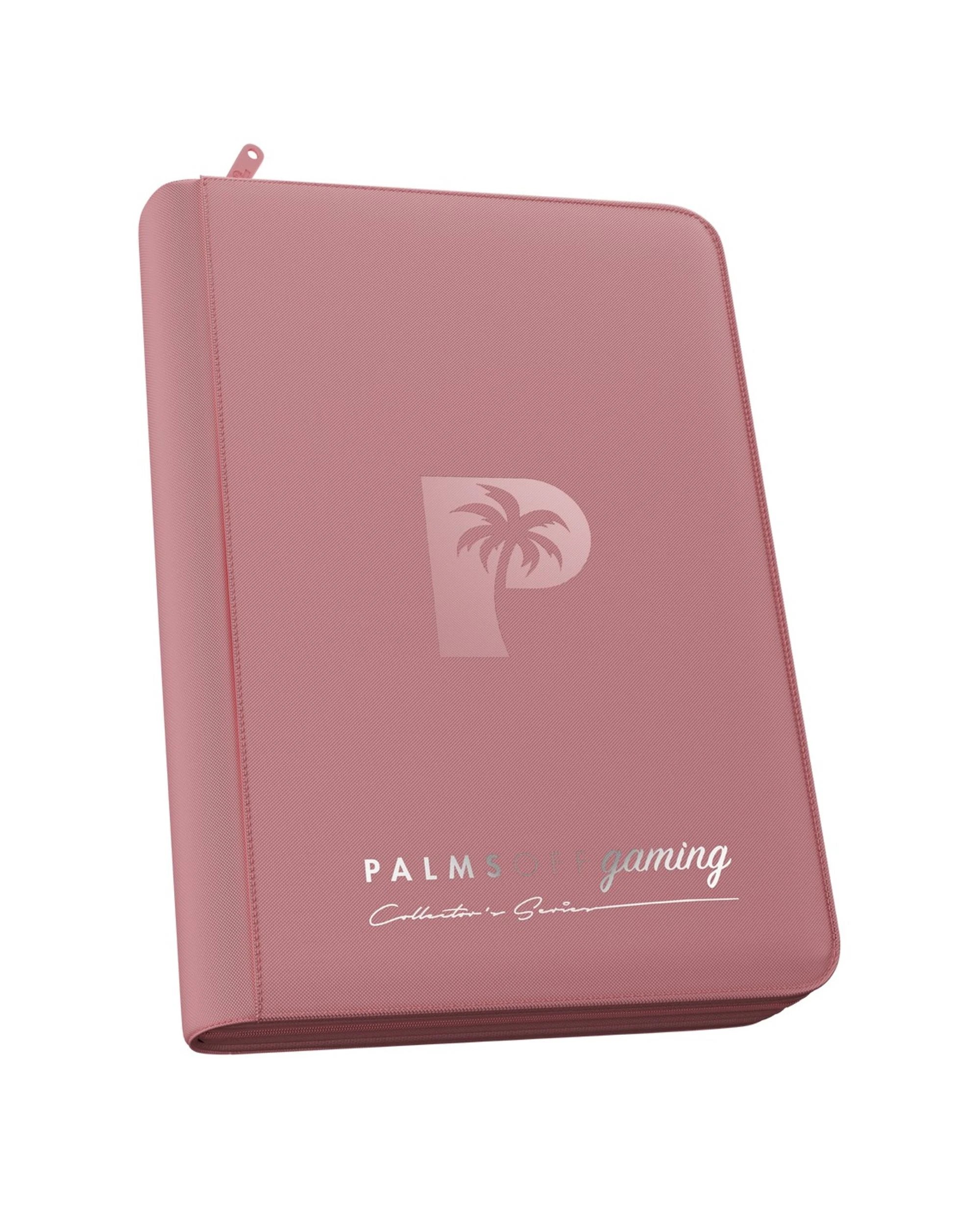 1 Palms Off Gaming Collector's Series 4 Pocket Zip Binder - Pink, 1 of 8