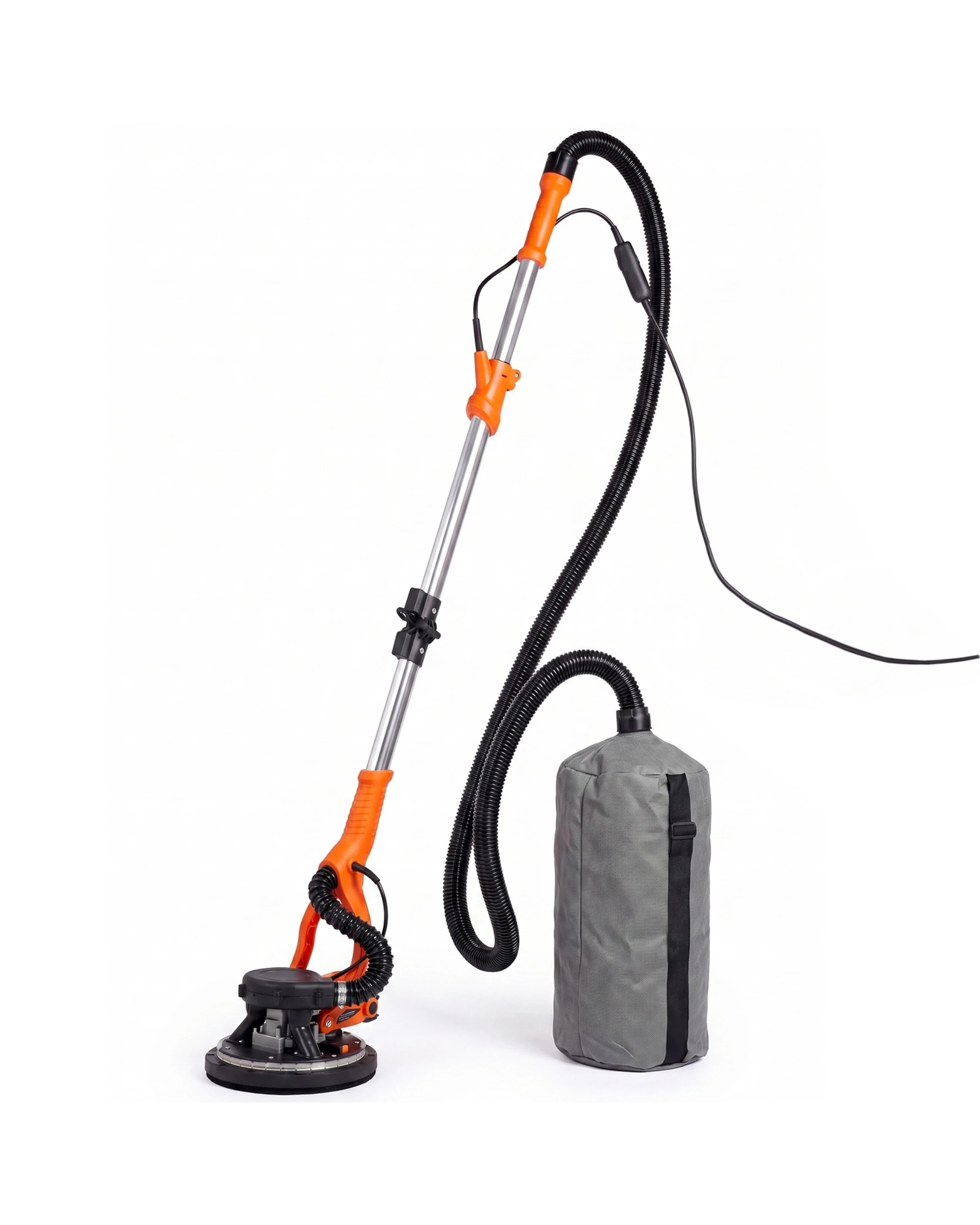 1 Advwin Drywall Sander 950W Electric Drywall Sander Vacuum 7-Level Speed 1000-2300RPM - Orange, 1 of 10