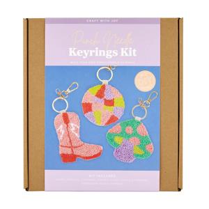 DIY Punch Needle Keyrings Kit