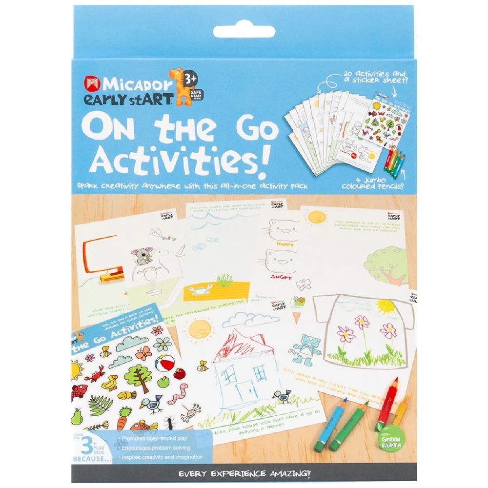 1 Micador early stART On The Go Activity Pack, 1 of 8