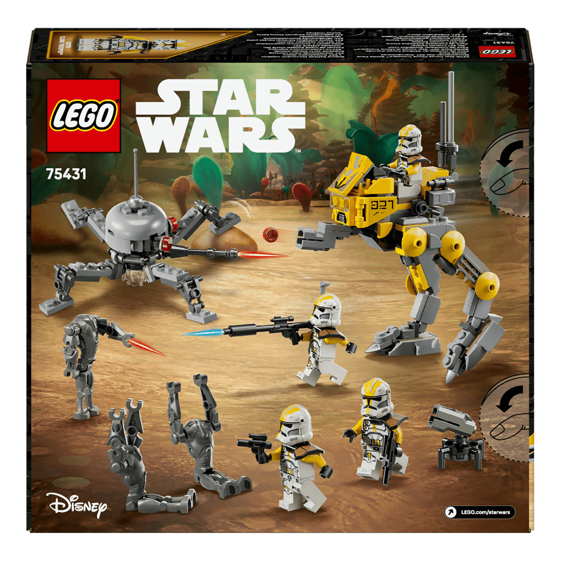 10 LEGO Star Wars 327th Star Corps Clone Troopers Battle Pack 75431, 10 of 10