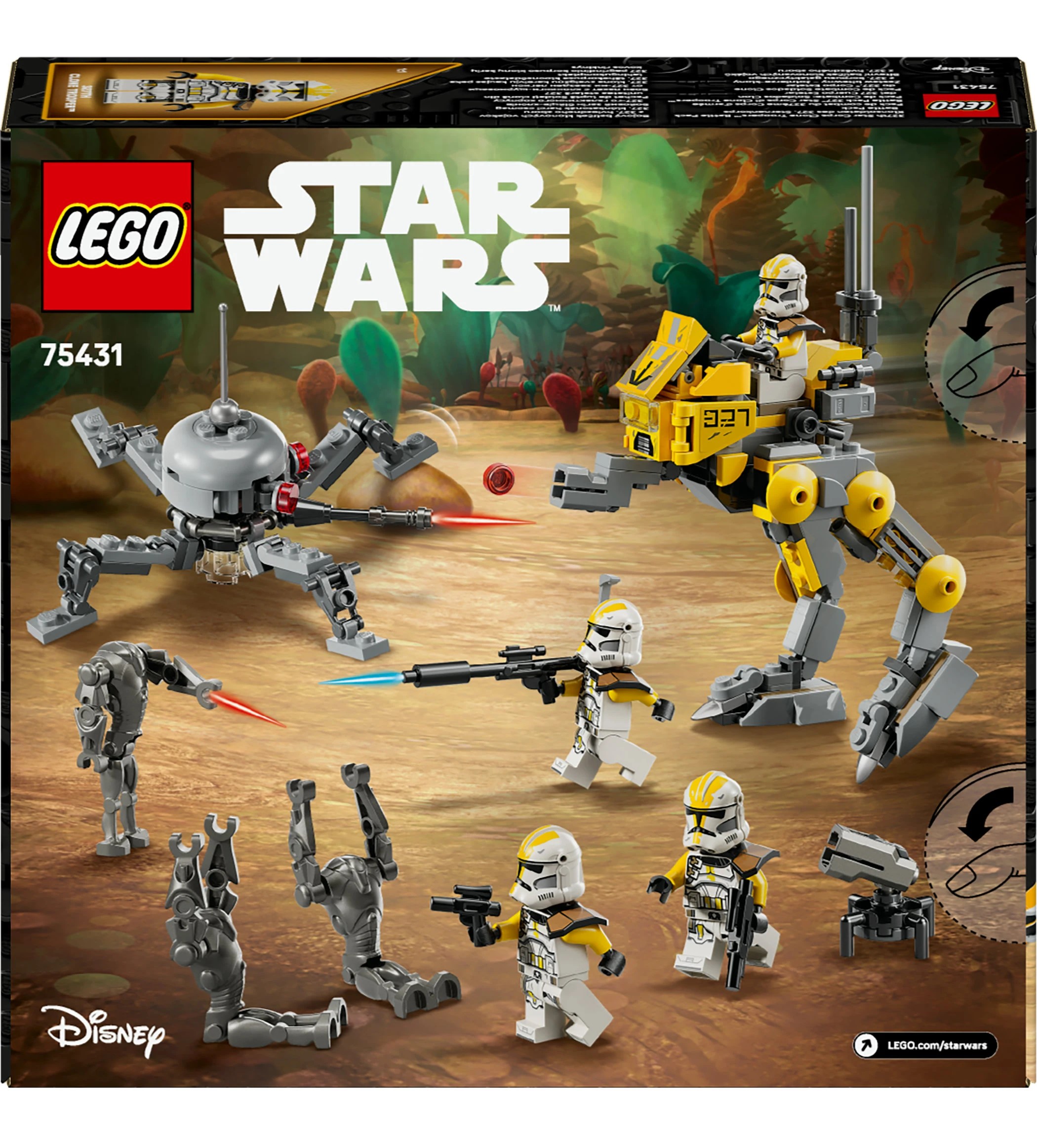 10 LEGO Star Wars 327th Star Corps Clone Troopers Battle Pack 75431, 10 of 10