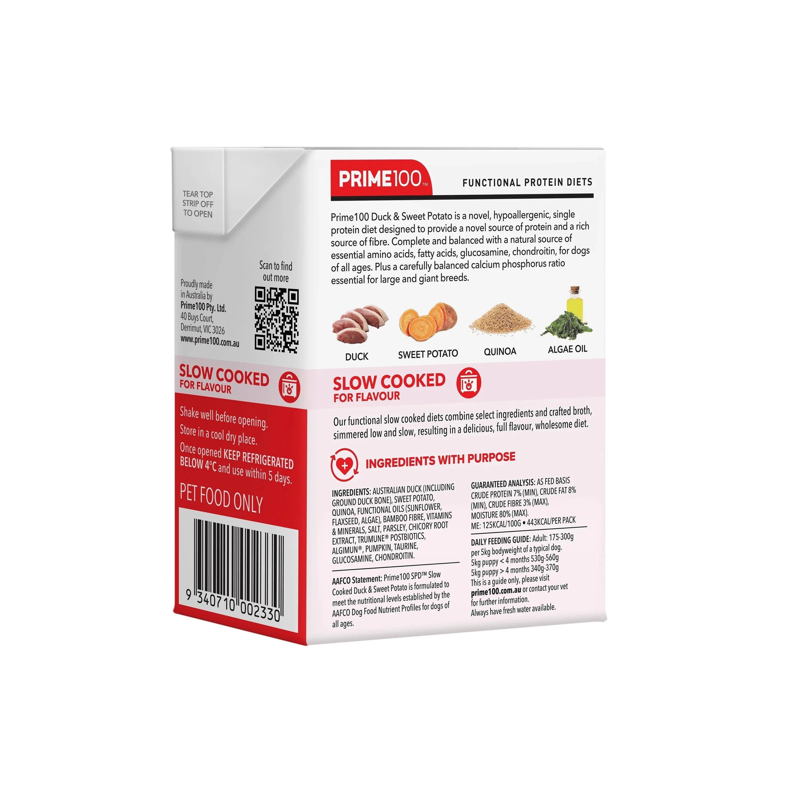 2 Prime Spd Slow Cooked Duck & Sweet Potato 354g 12pk, 2 of 2