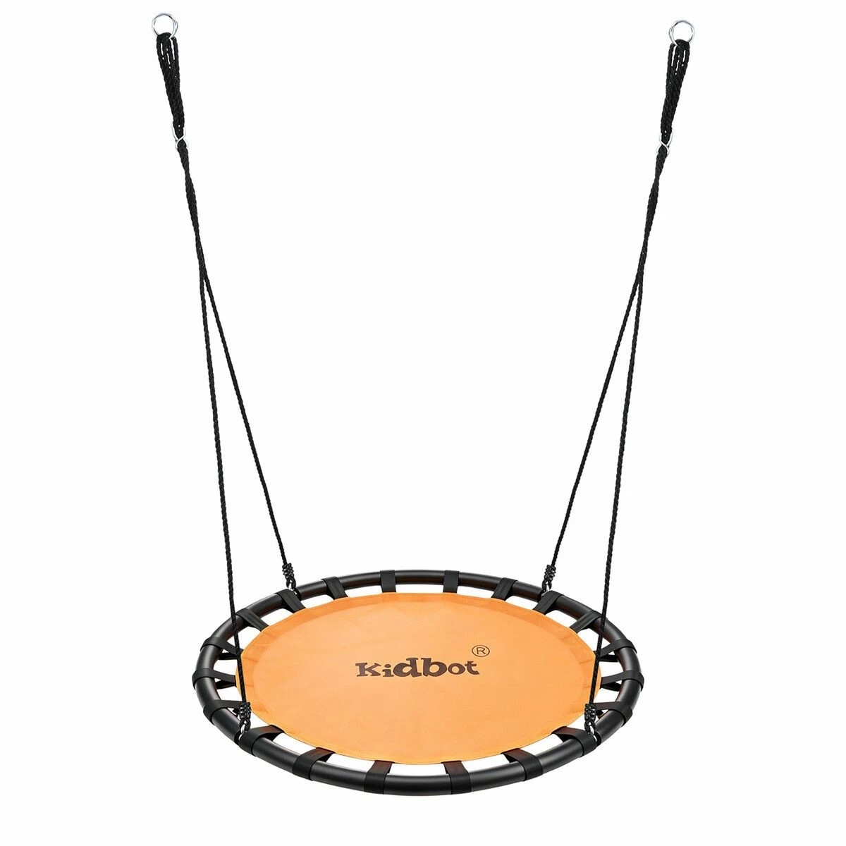 3 Kidbot 100cm Kids Tree Swing Seat 150 kg Round Garden Hanging Flying Saucer Play Set, 3 of 3