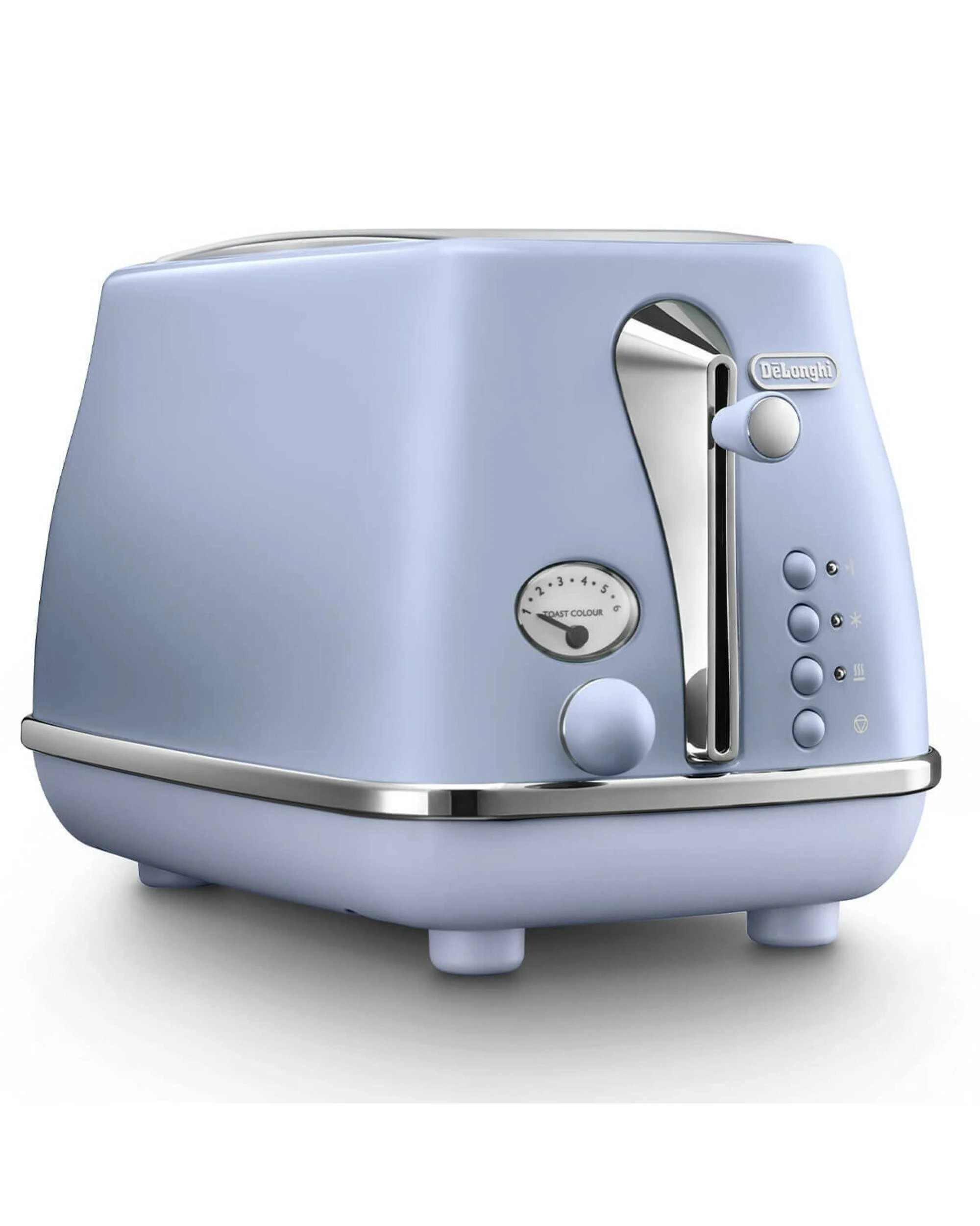 2 De'Longhi Icona Capitals 2 Slice Toaster Amsterdam Blue, 2 of 4