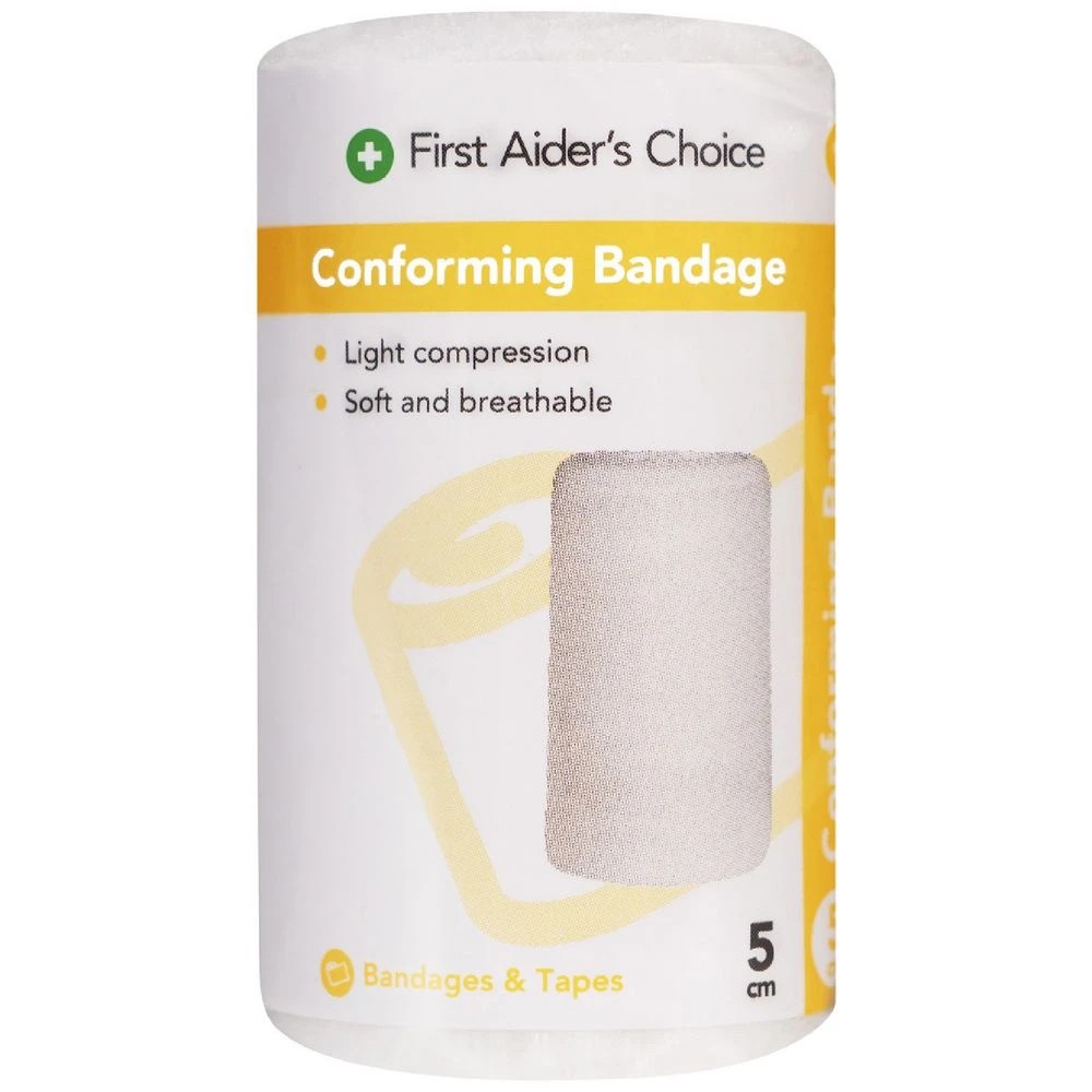 1 First Aiders Choice Conforming Bandage 5cm, 1 of 2