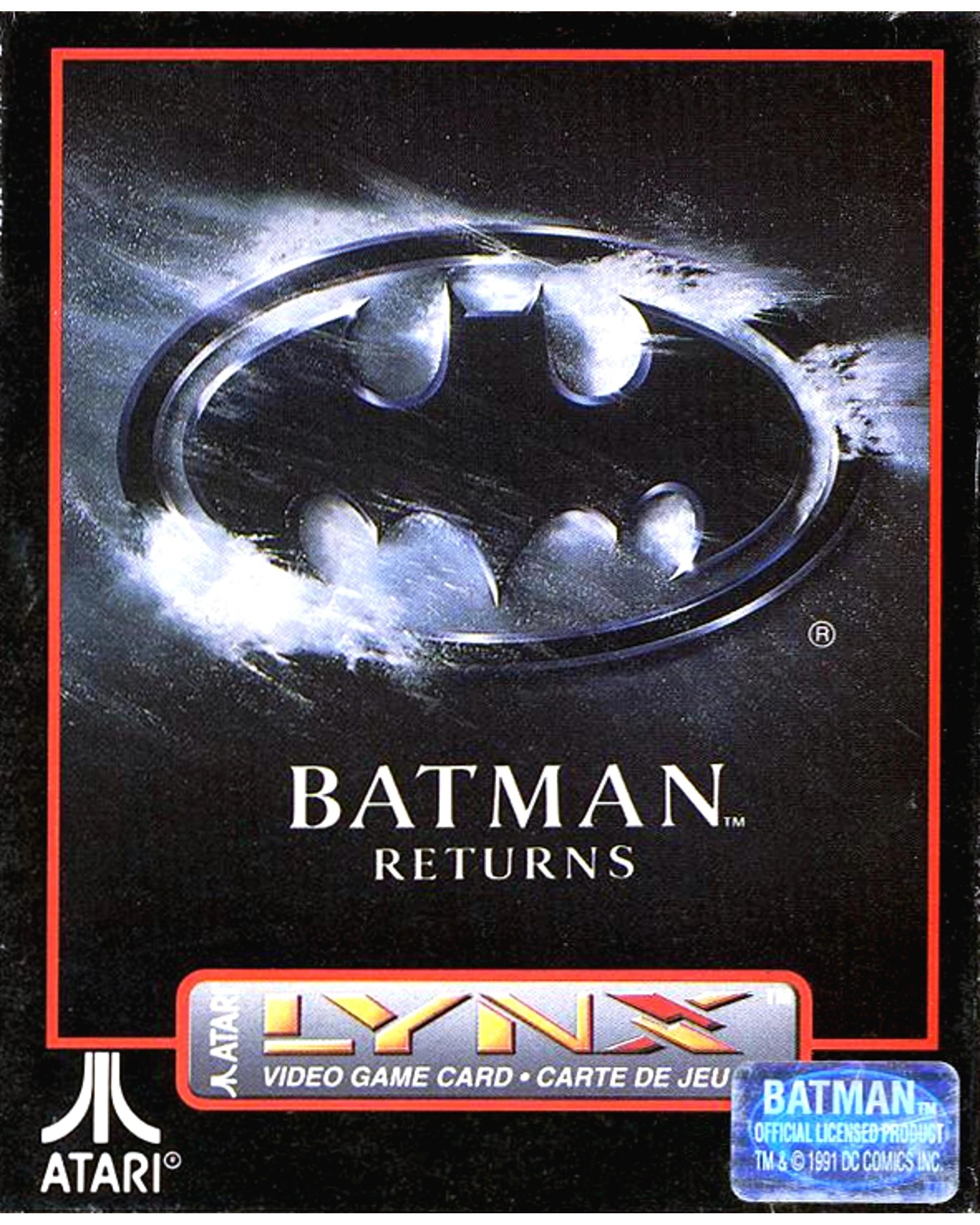 1 Batman Returns - Atari Lynx, 1 of 5