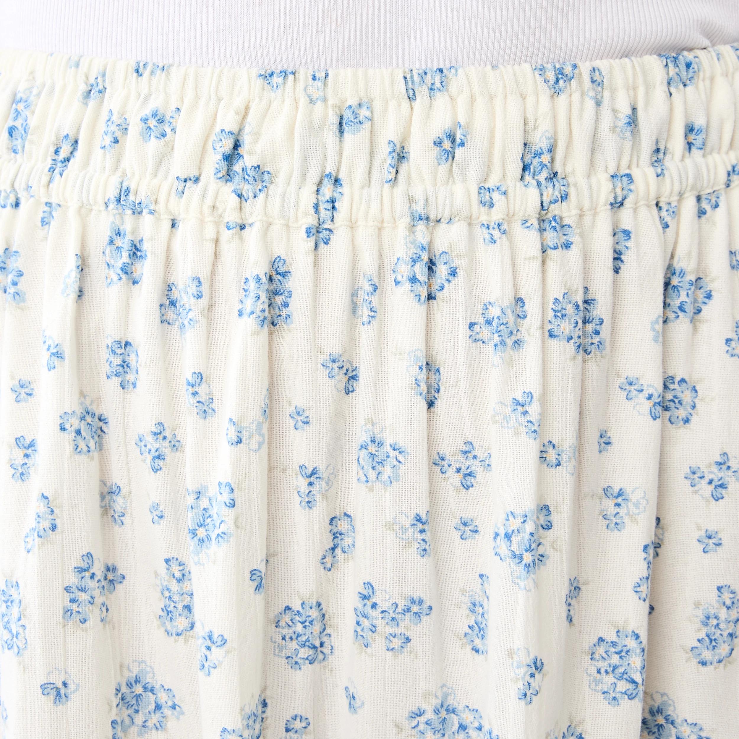 3 Printed A-Line Skirt Ditsy Flrl, 3 of 4