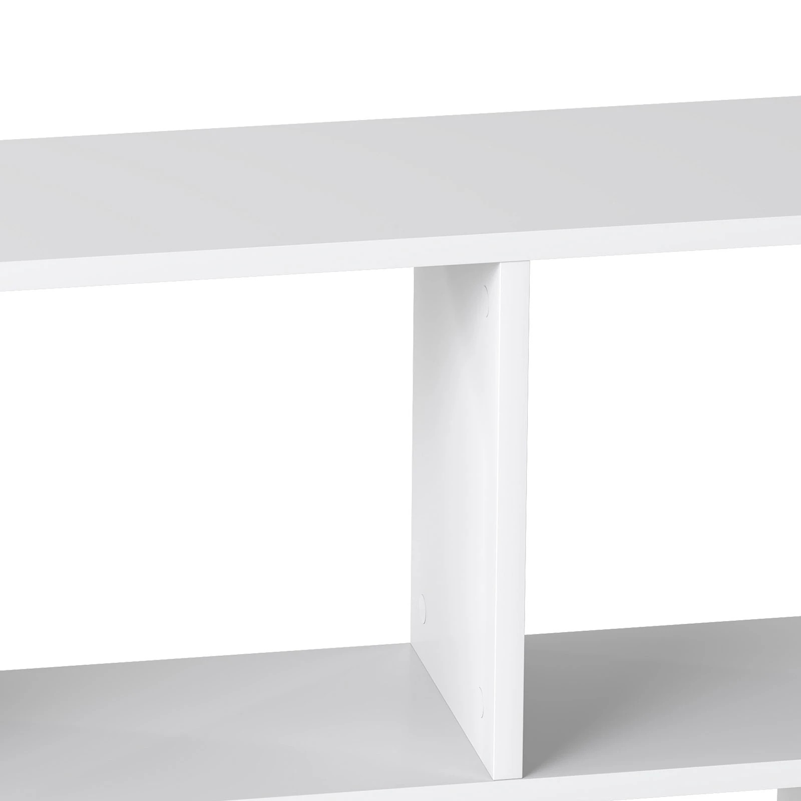 4 Levede Slim Side Table Two-Tier - White, 4 of 9