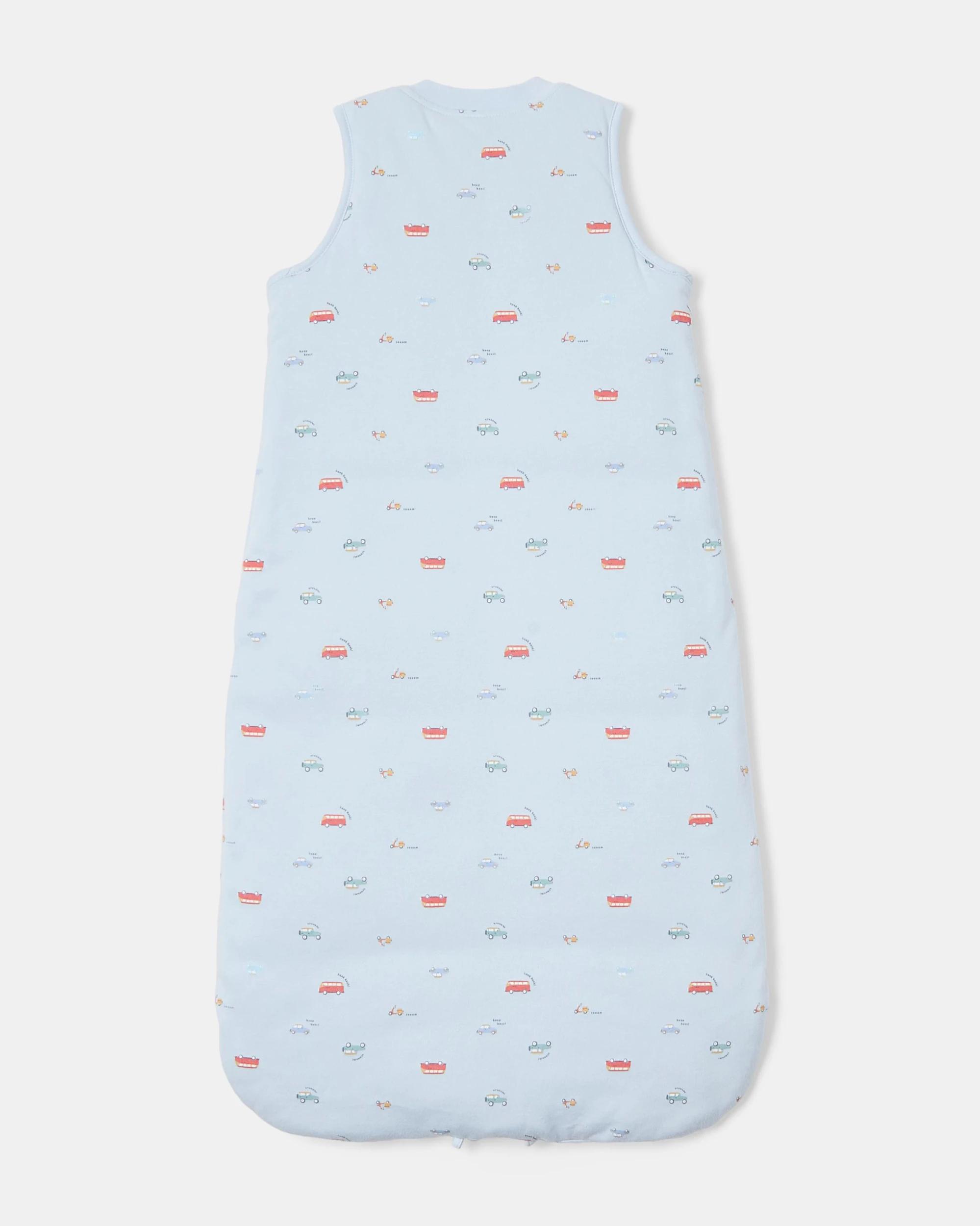 2 Cotton 2.5 TOG Sleep Bag Mini Cars, 2 of 4