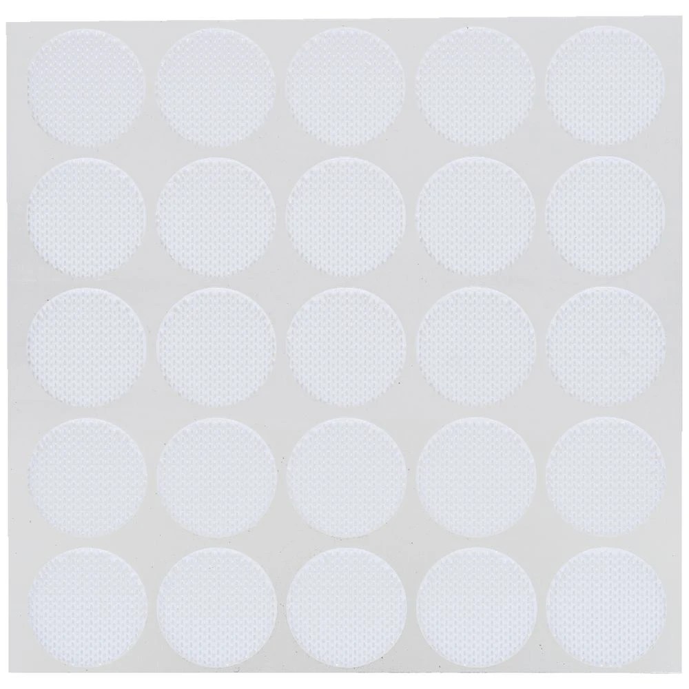 2 J.Burrows Hook Only Dots 22mm White 125 Pack, 2 of 2