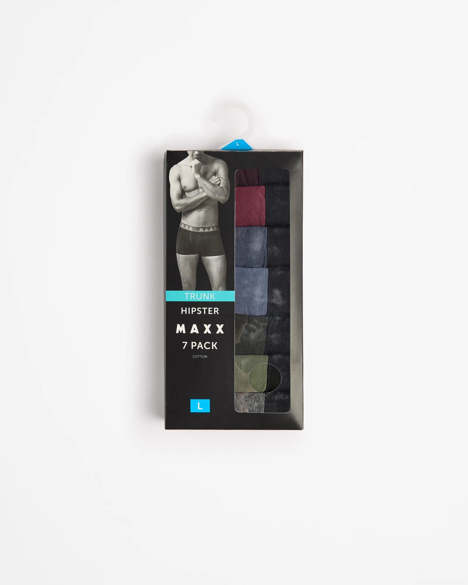 4 7 Pack Hipster Trunks - Maxx STRIPES, 4 of 4