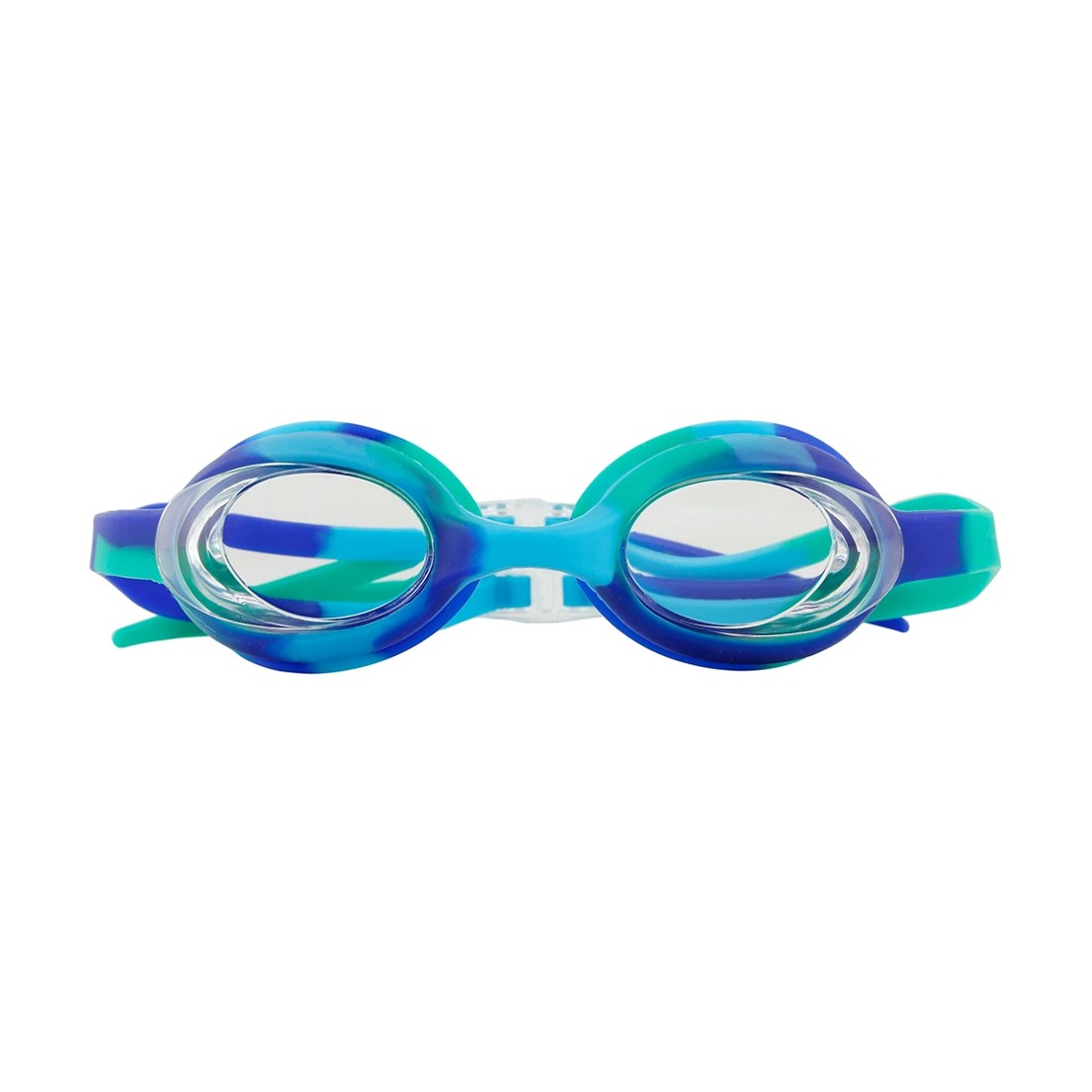 1 Junior Tye Dye Goggles - Blue, 1 of 2