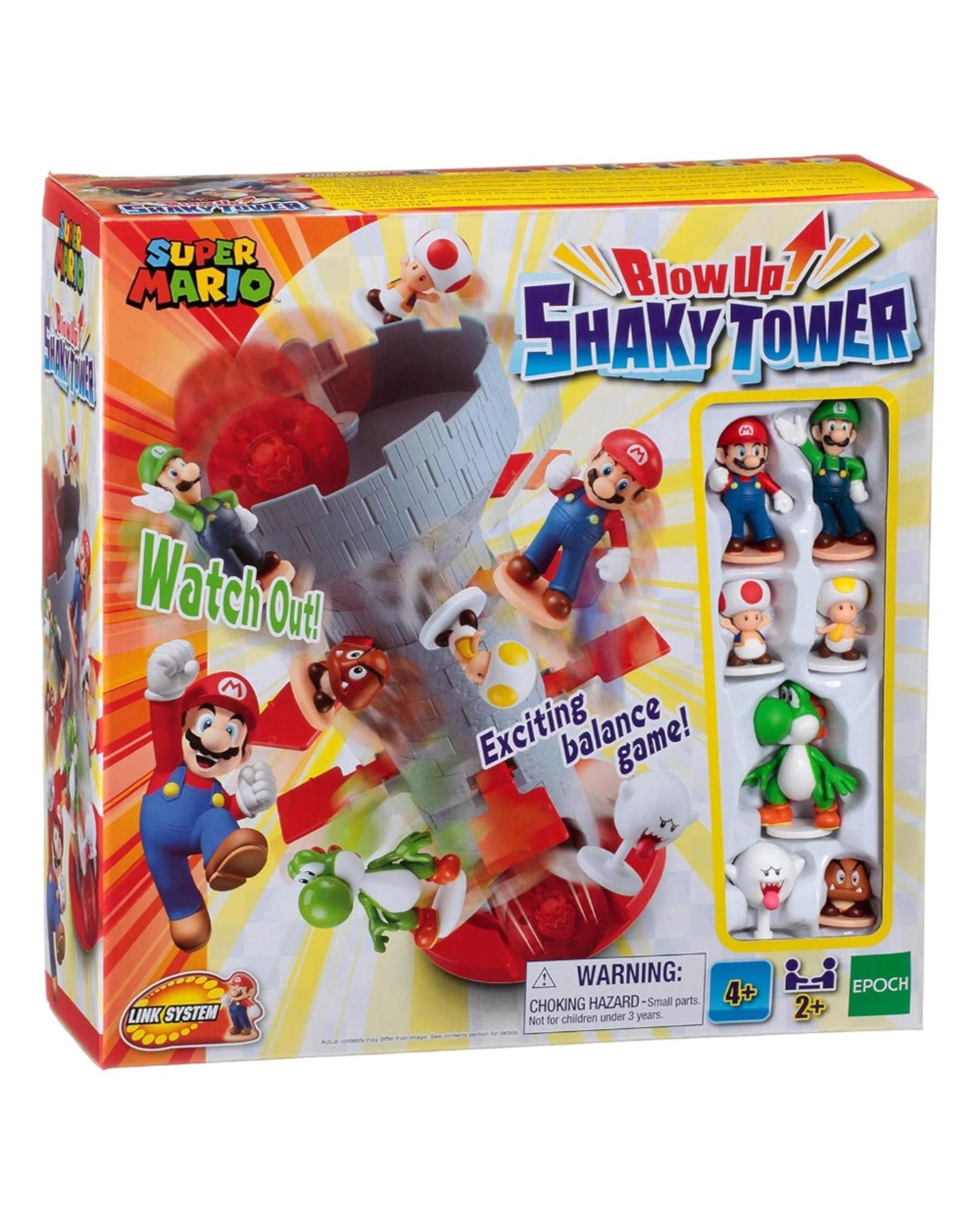 1 Super Mario Blow Up! Shaky Tower Board Game, 1 of 5