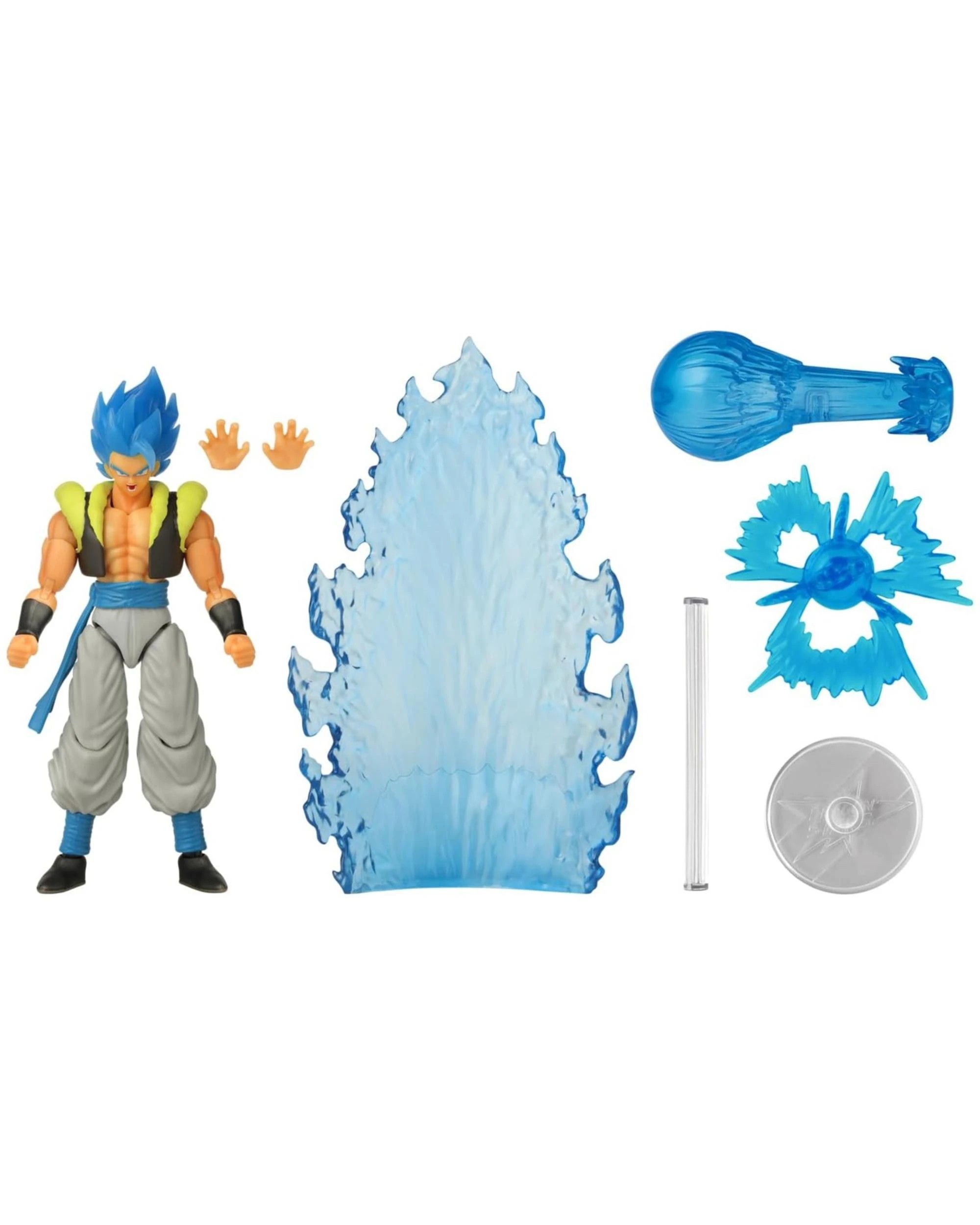 2 Dragon Ball Super Dragon Stars Power Up Pack Super Saiyan Blue Gogeta Broly Ver Action Figure, 2 of 9