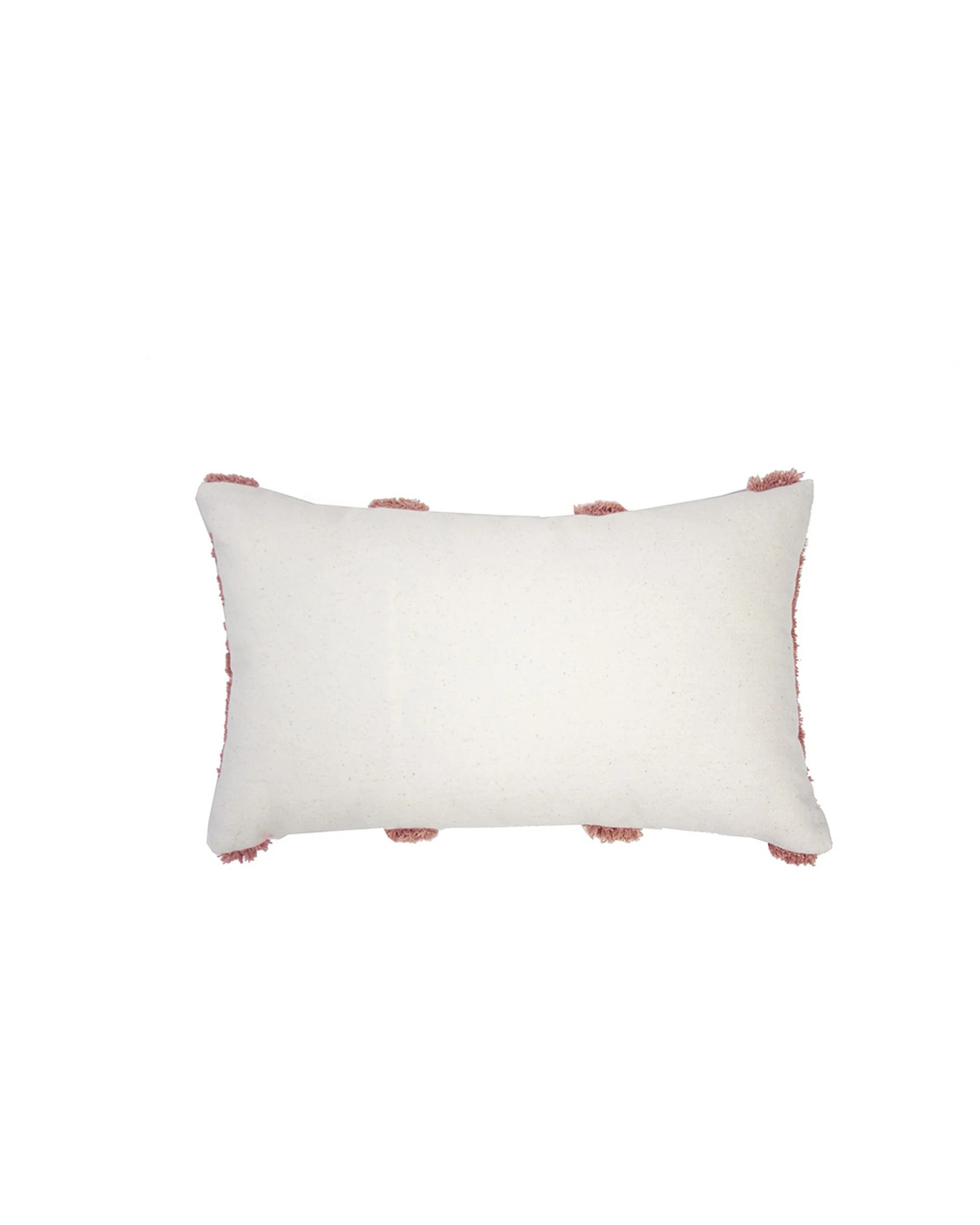 3 Bambury Sedona Tufted Embroidery Rectangle Cushion  Clay - Red, 3 of 3