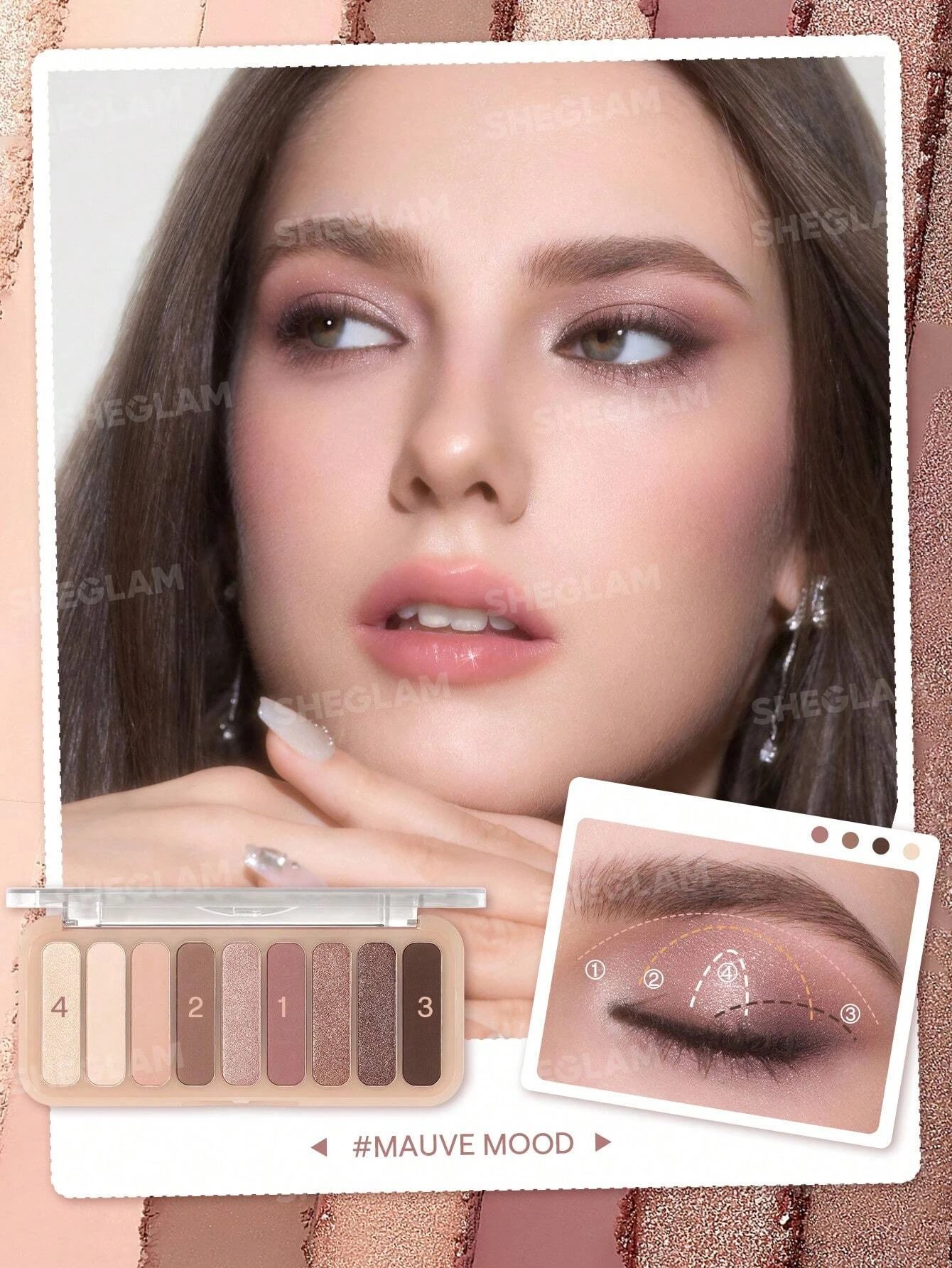 3 SHEGLAM Mauve Mood Palette, 3 of 4