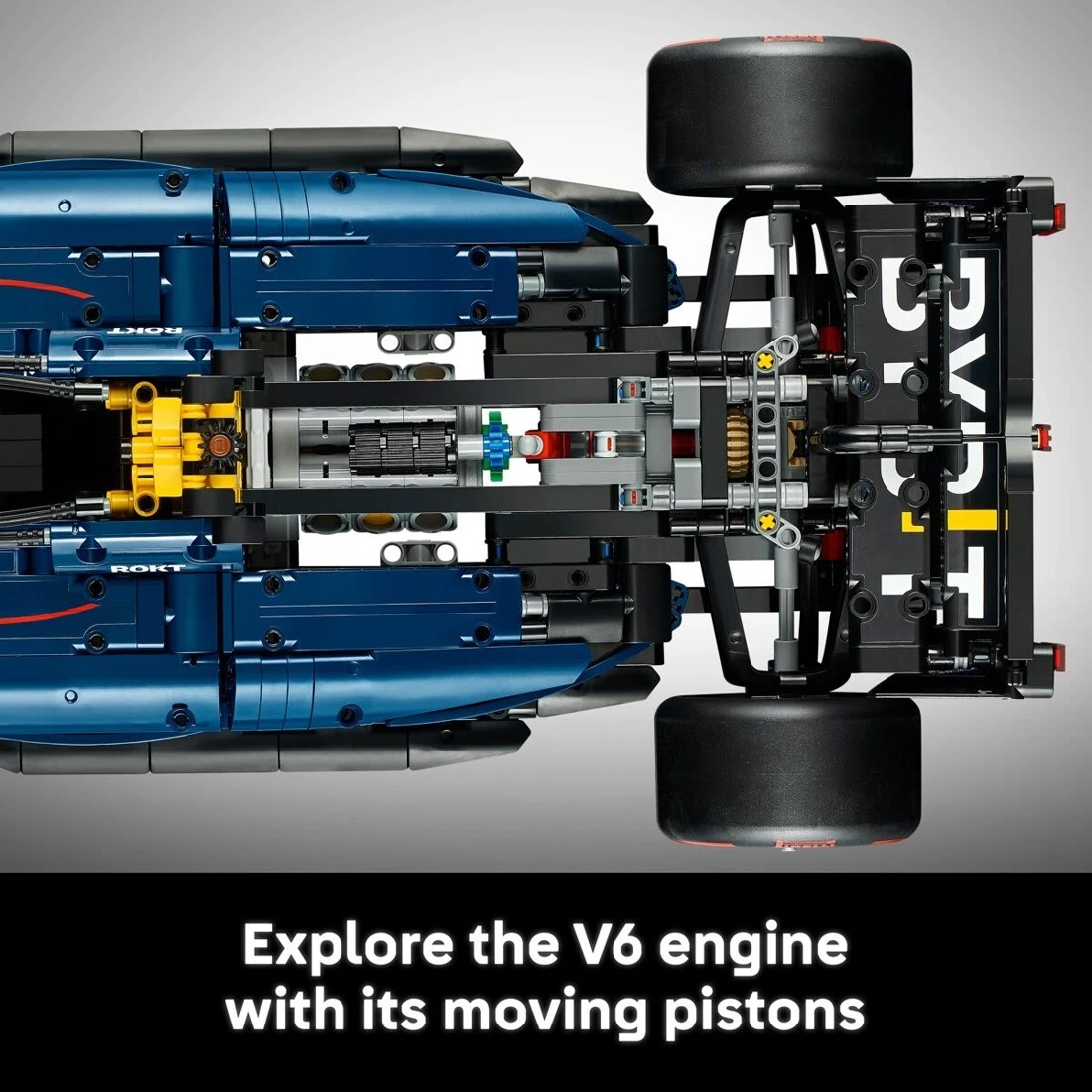 6 LEGO Technic Oracle Red Bull Racing RB20 F1 Car 42206, 6 of 10