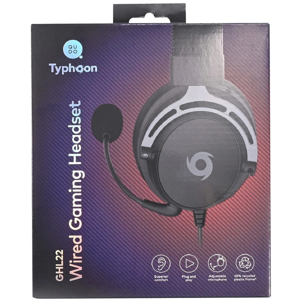 5 Typhoon Pro Wired USB Gaming Headset, 5 of 5