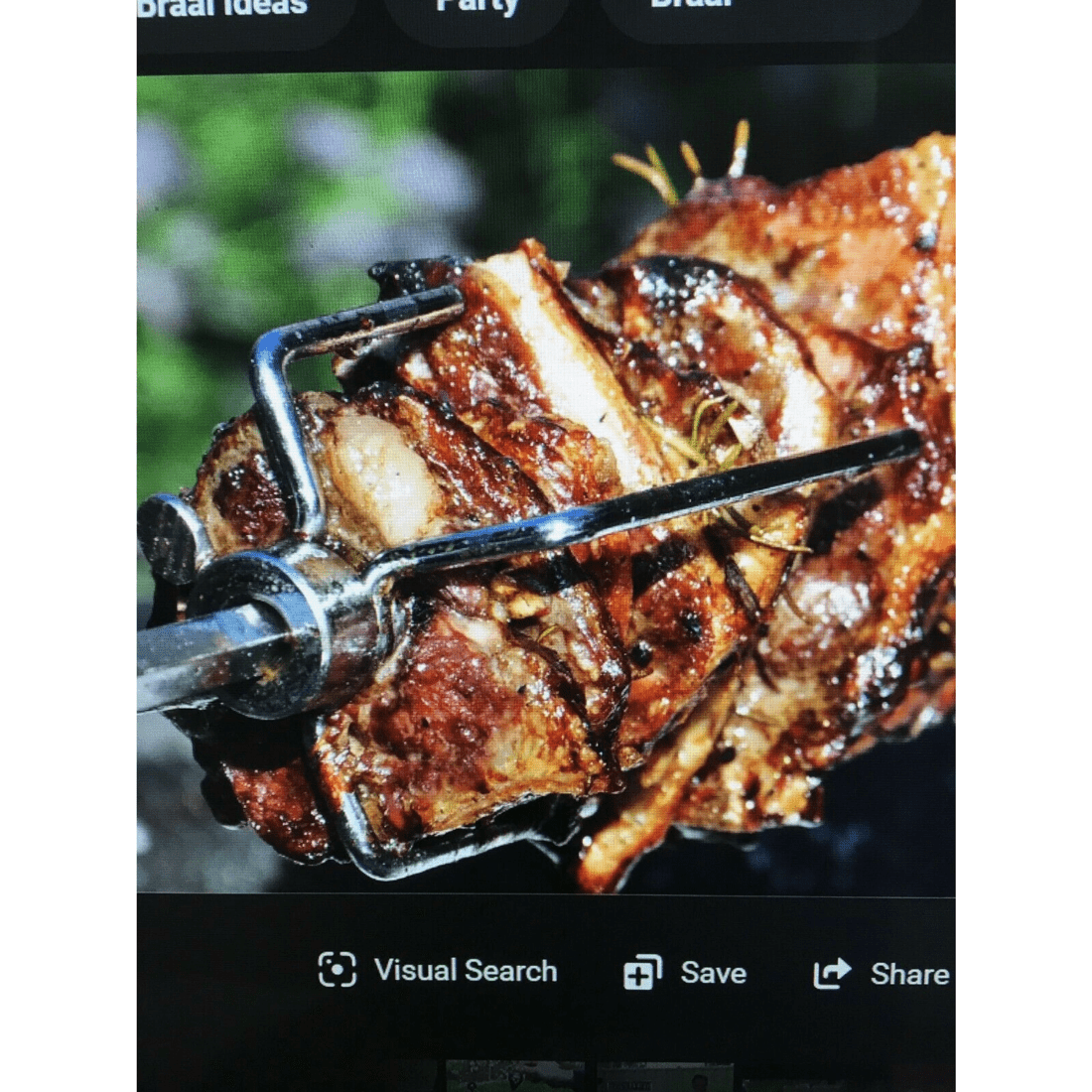 5 BR Home Rotisserie Spit Forks for BBQ and Kabobs - Set of 2, 5 of 8