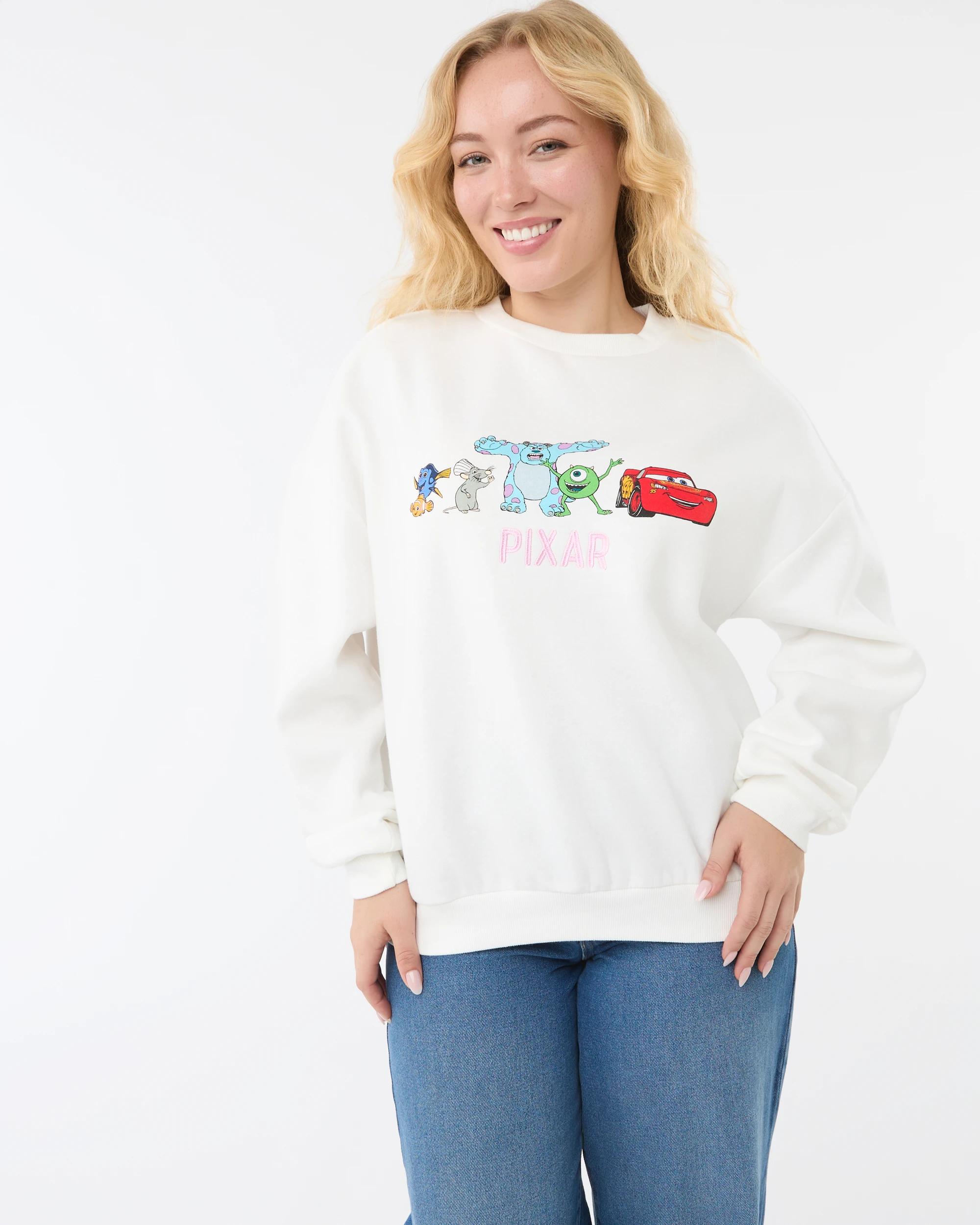 1 Pixar Cars License Long Sleeve Sweatshirt Pixar, 1 of 6