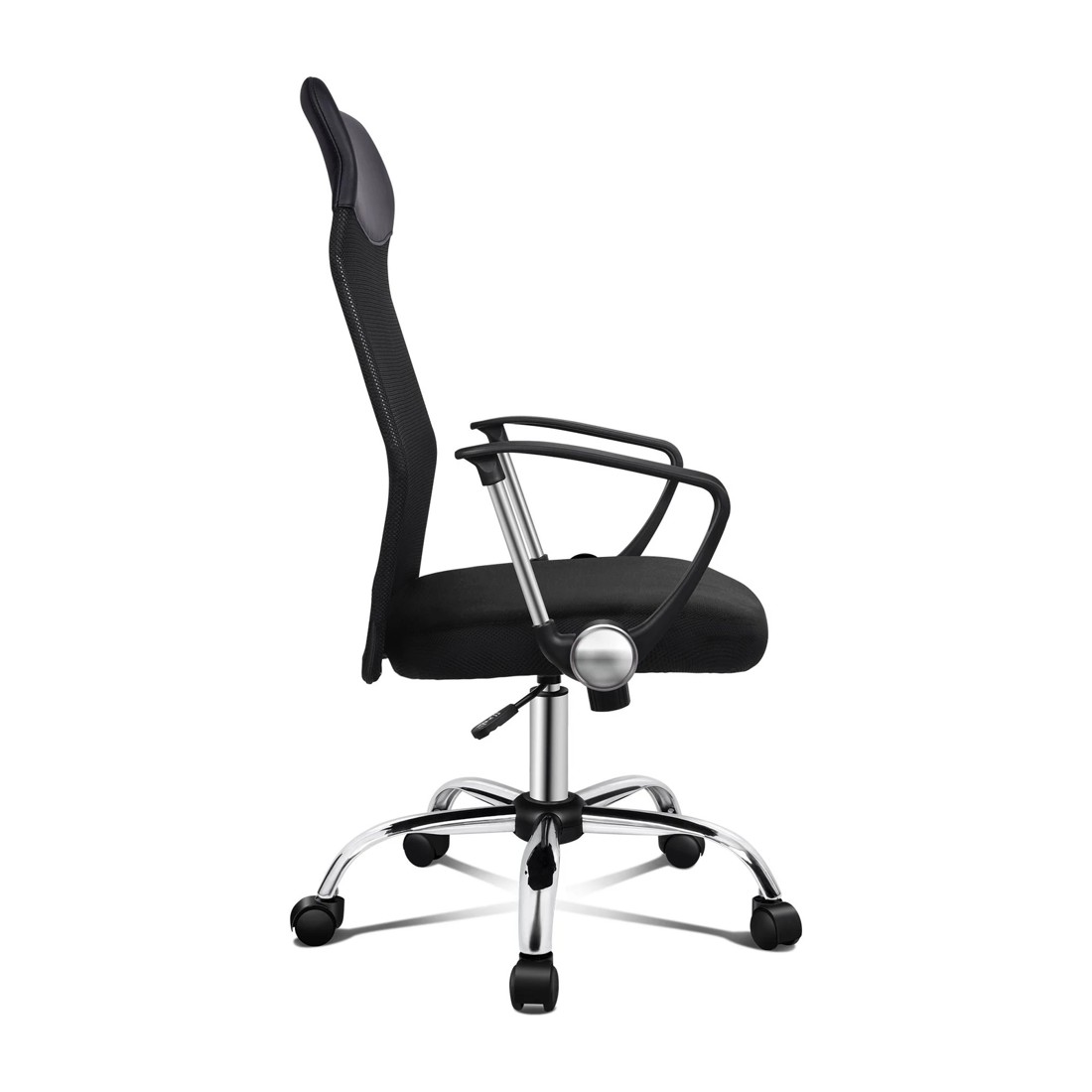 9 Alfordson Mesh Office Chair Executive Fabric Seat Gaming Racing Tilt Computer - Black, 9 of 10