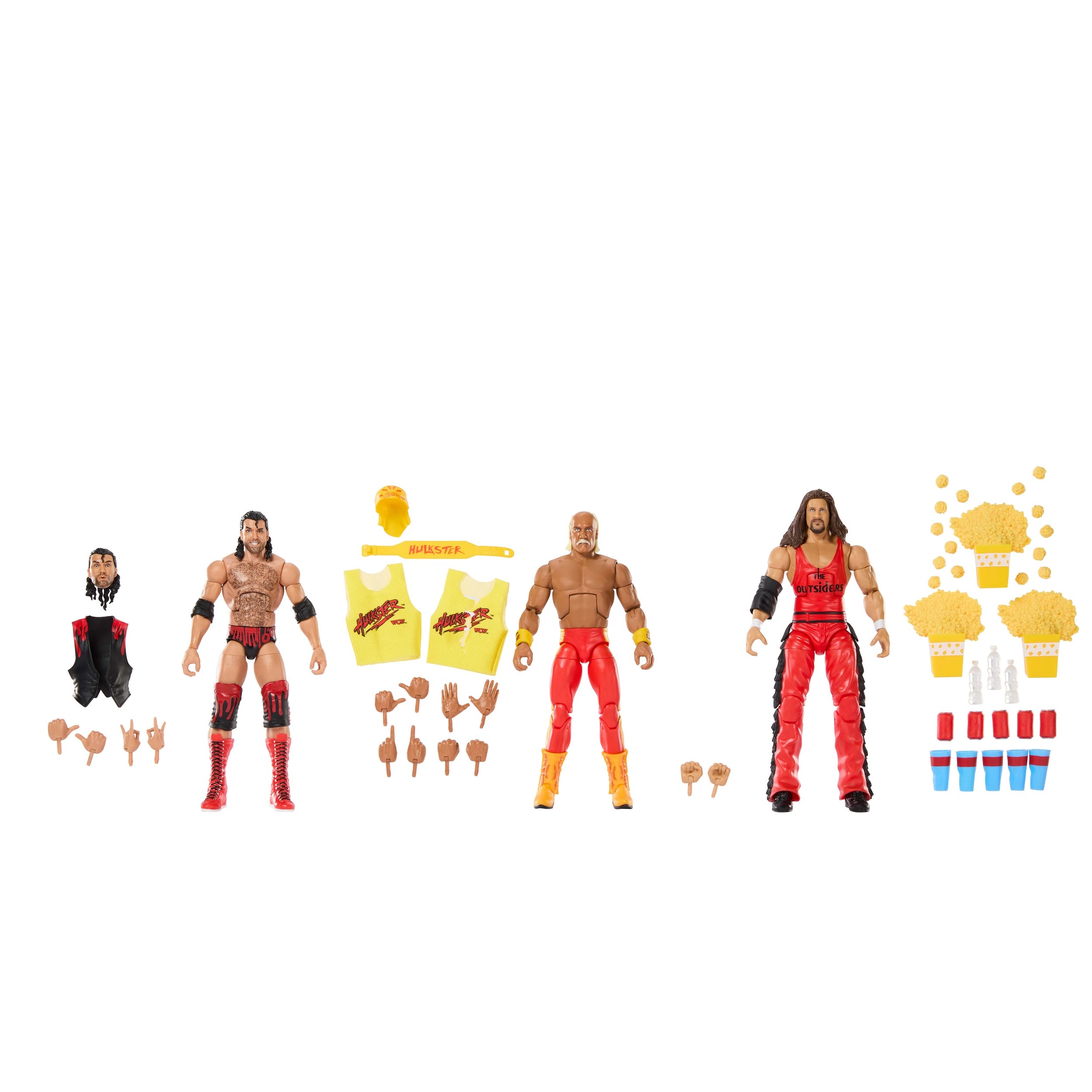 2 3 Pack WWE Elite Legacy Submission Match Action Figures & Accessories Set, 2 of 5
